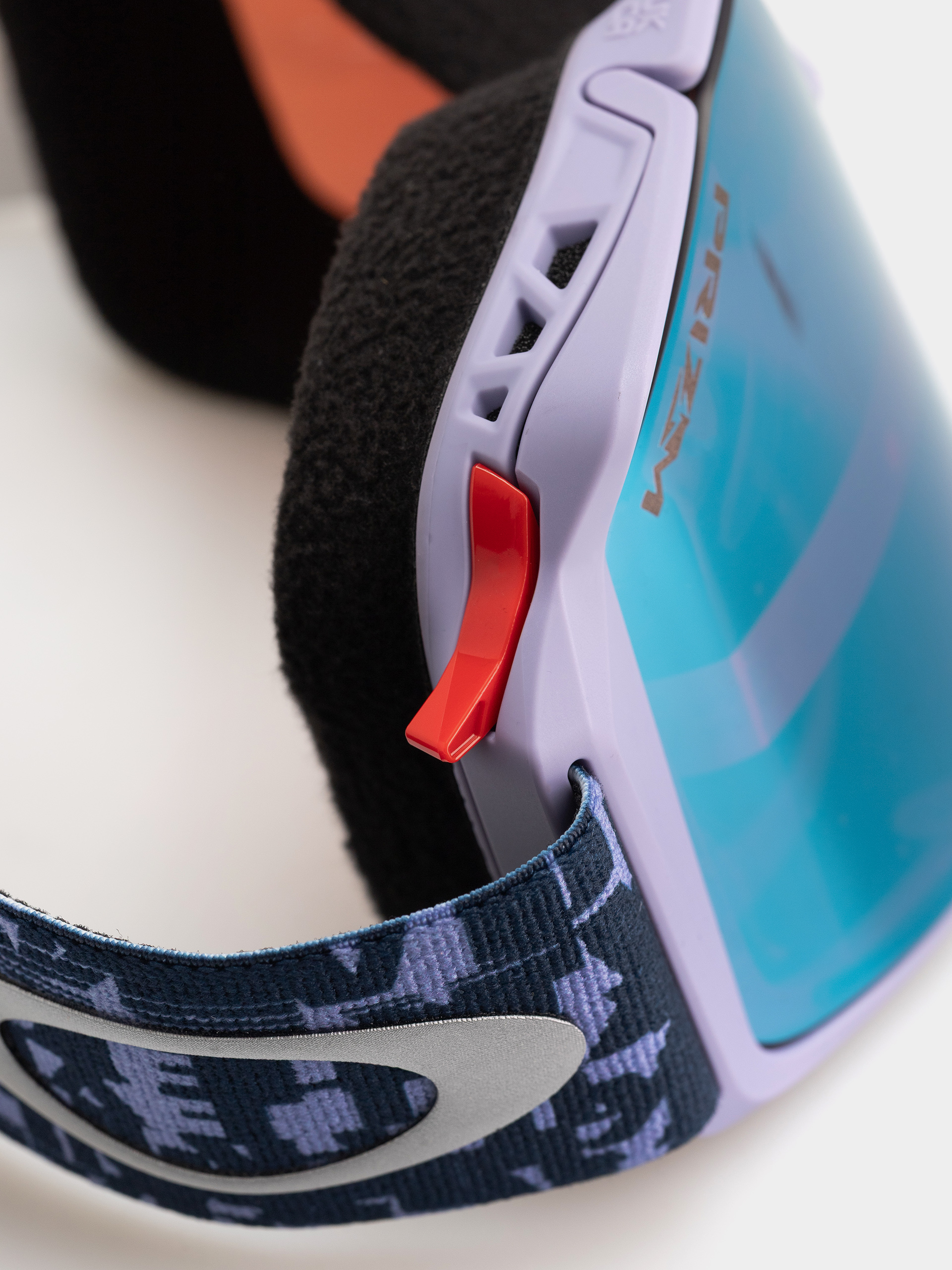 Snowboardové okuliare Oakley Flow Scape M (lilac/prizm iced)