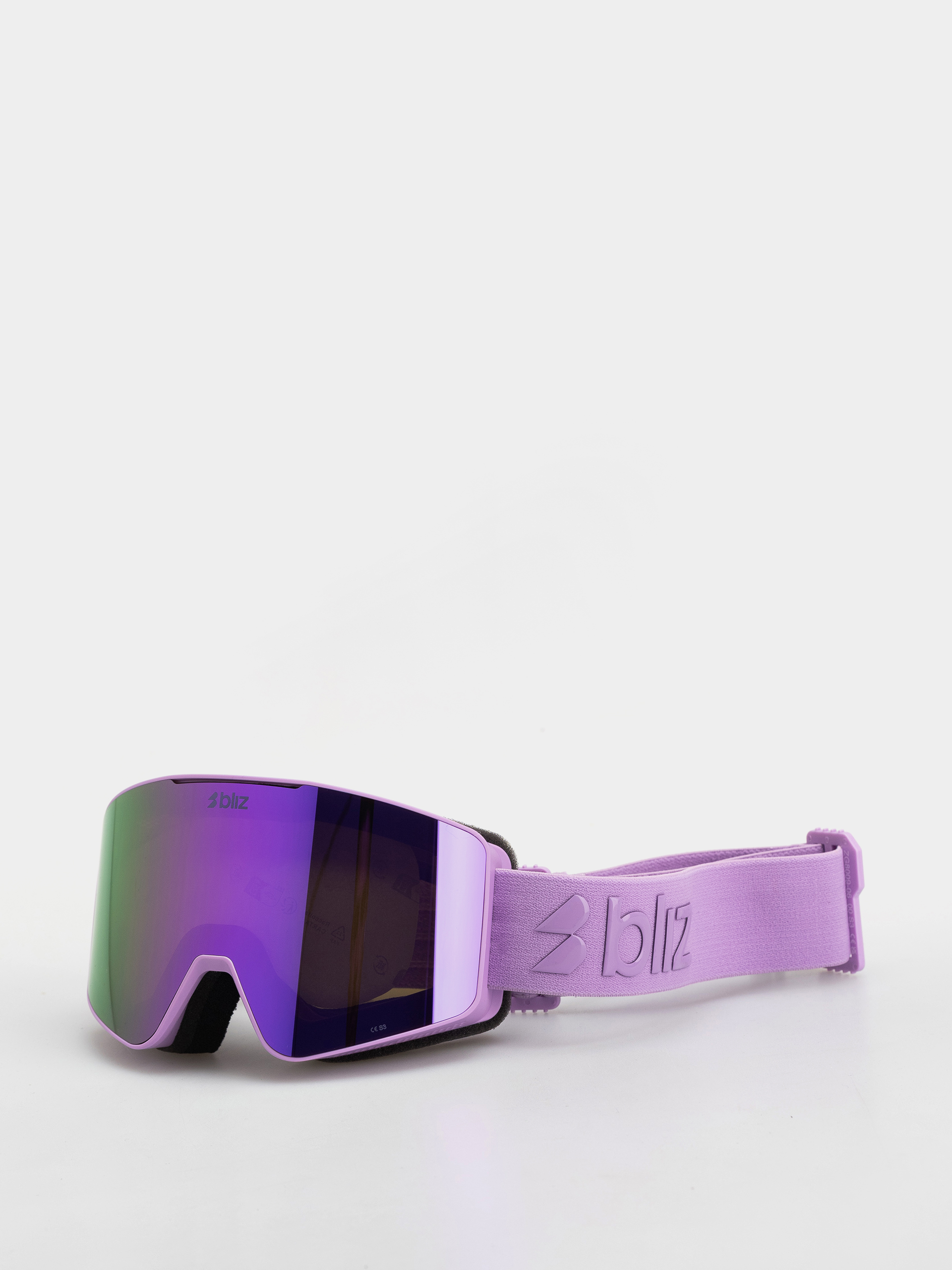Snowboardové okuliare Bliz G001S (matte purple/brown w purple multi)
