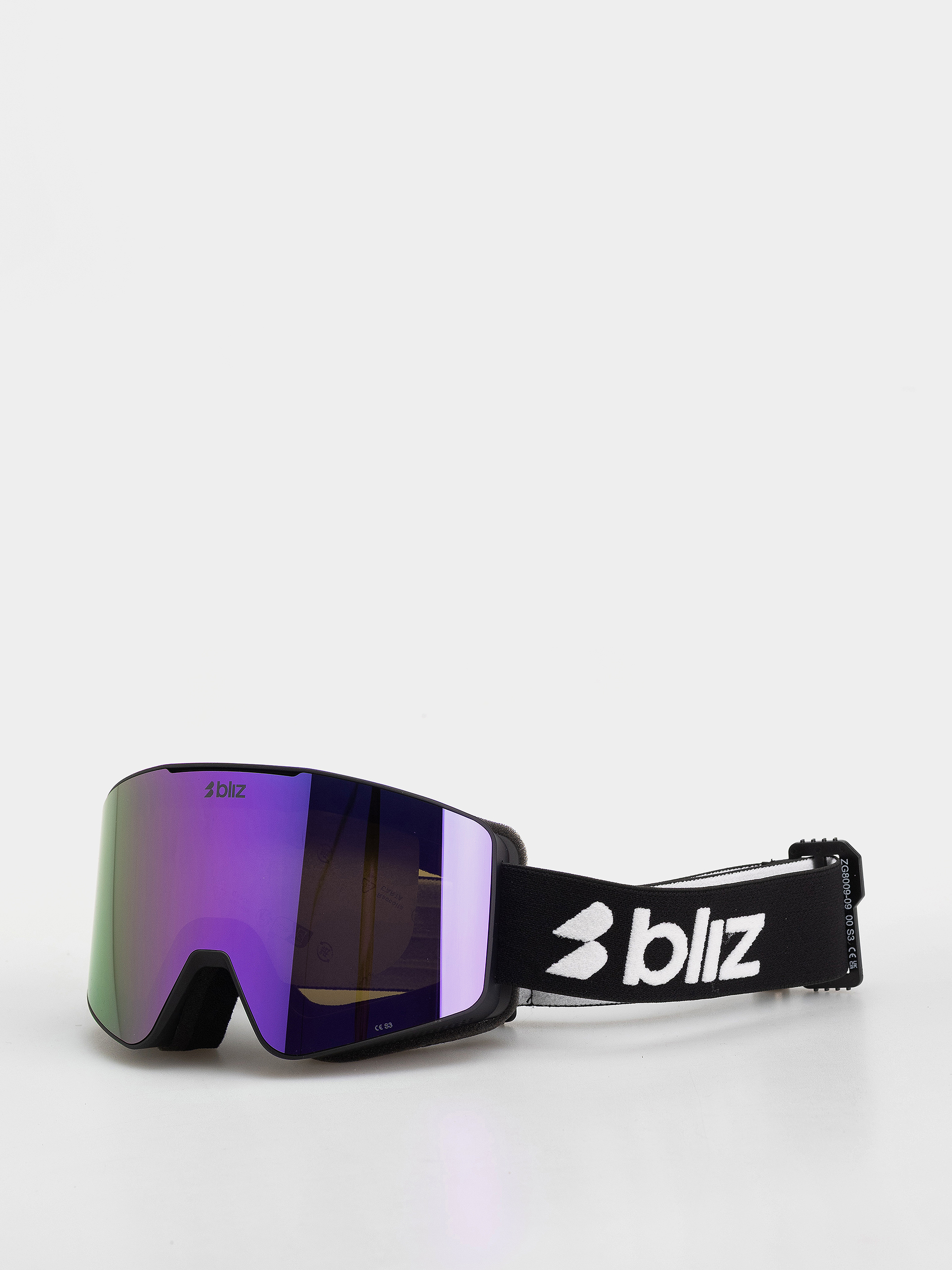 Snowboardové okuliare Bliz G001S (matte black/brown w purple multi)