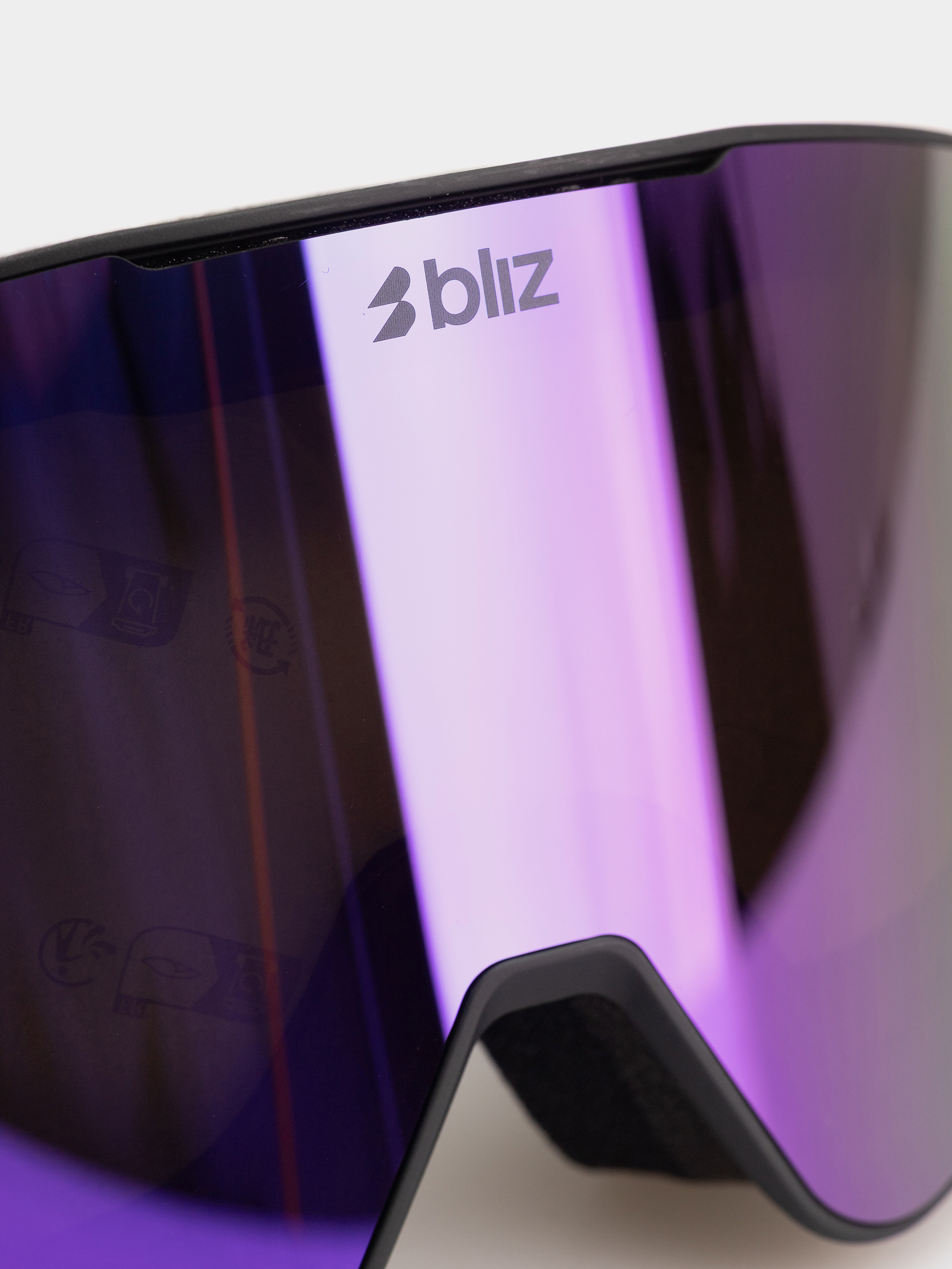 Snowboardové okuliare Bliz G001S (matte black/brown w purple multi)