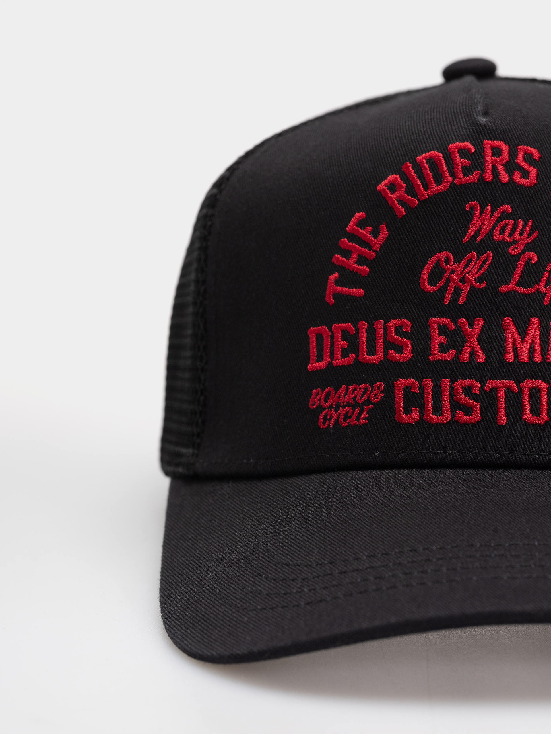 Šiltovka Deus Ex Machina Shook Ones Trucker (black)