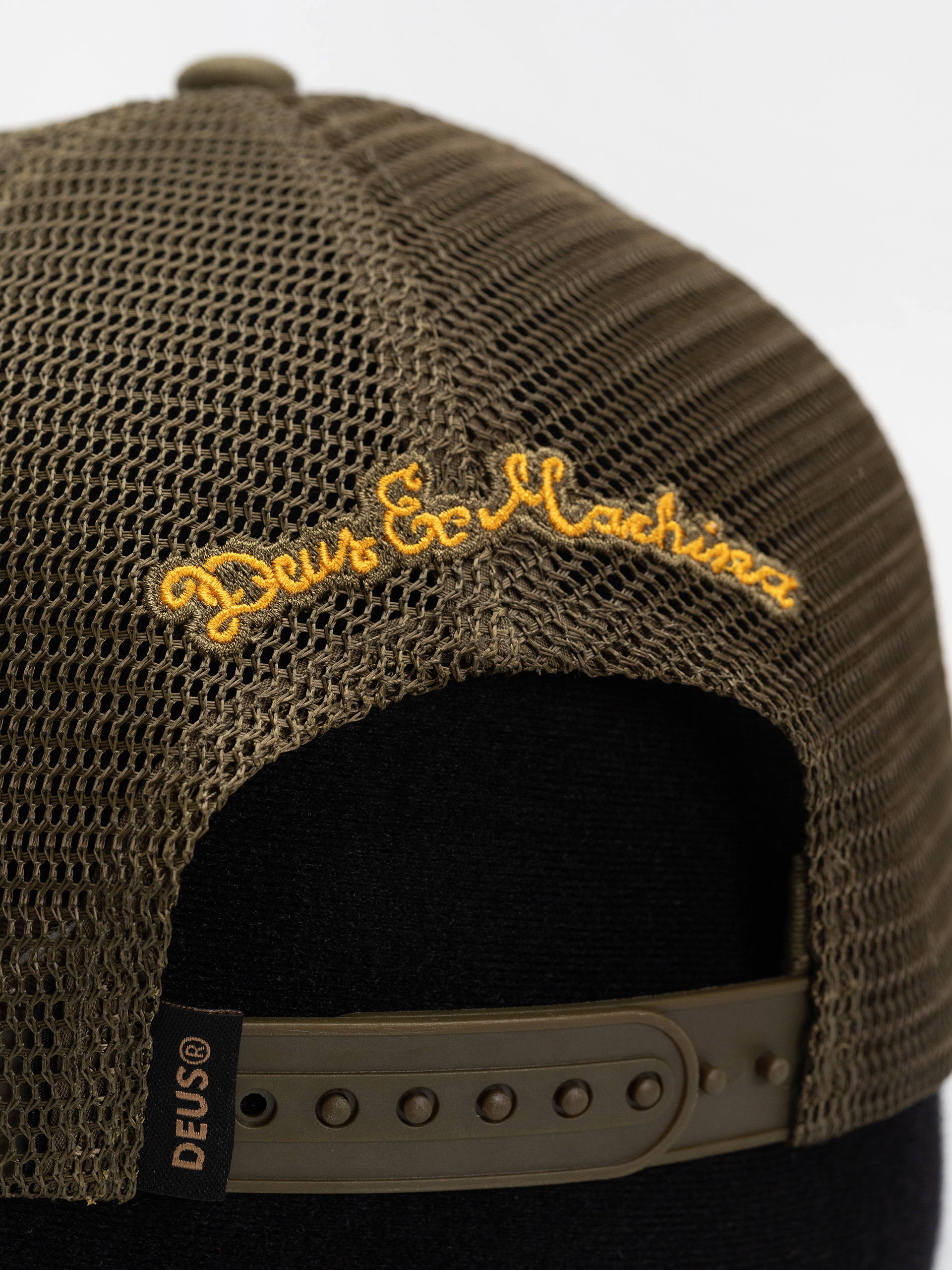 Šiltovka Deus Ex Machina Shook Ones Trucker (olive green)