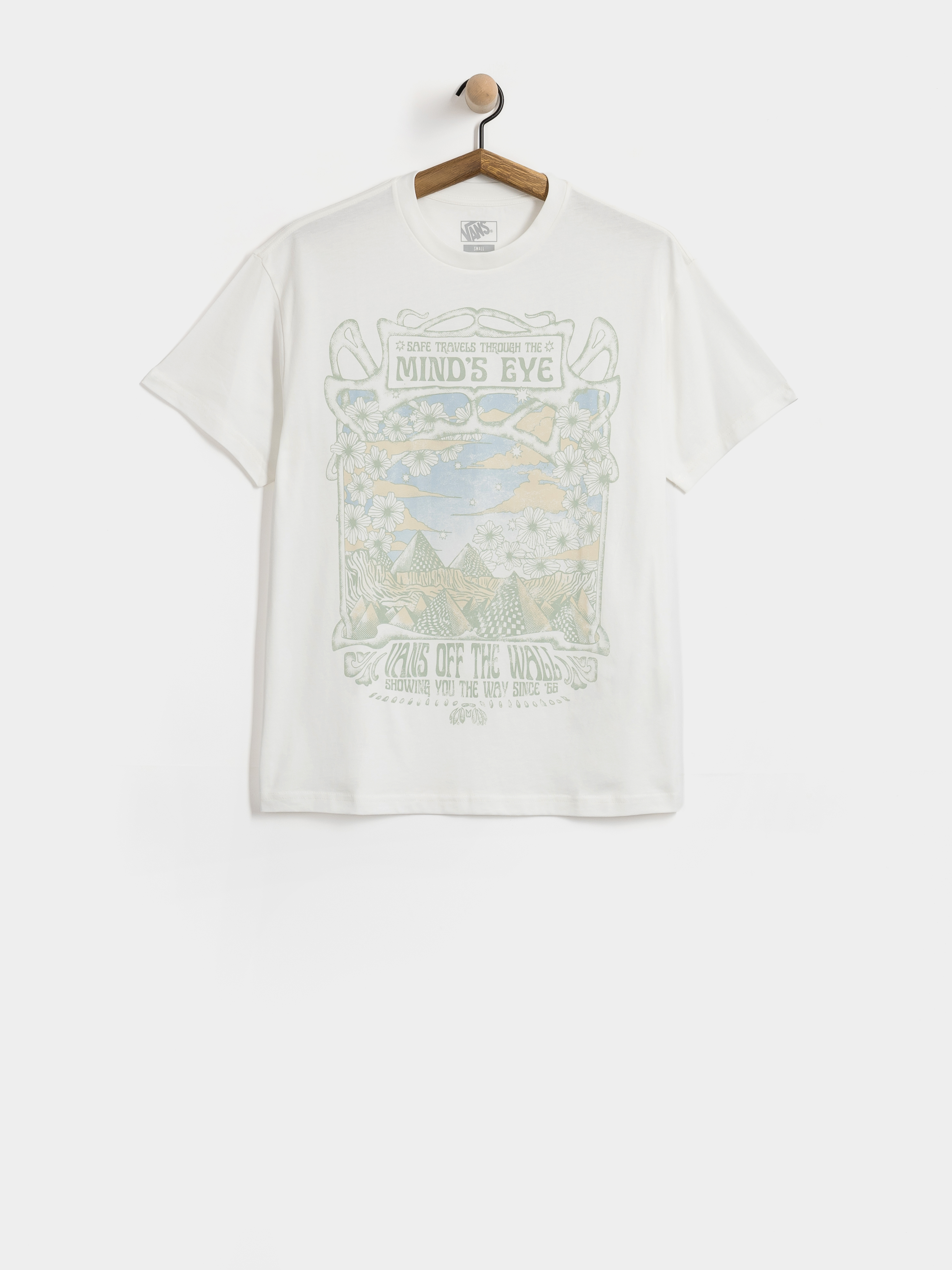 Tričko Vans Minds Eye Oversized Wmn (white)