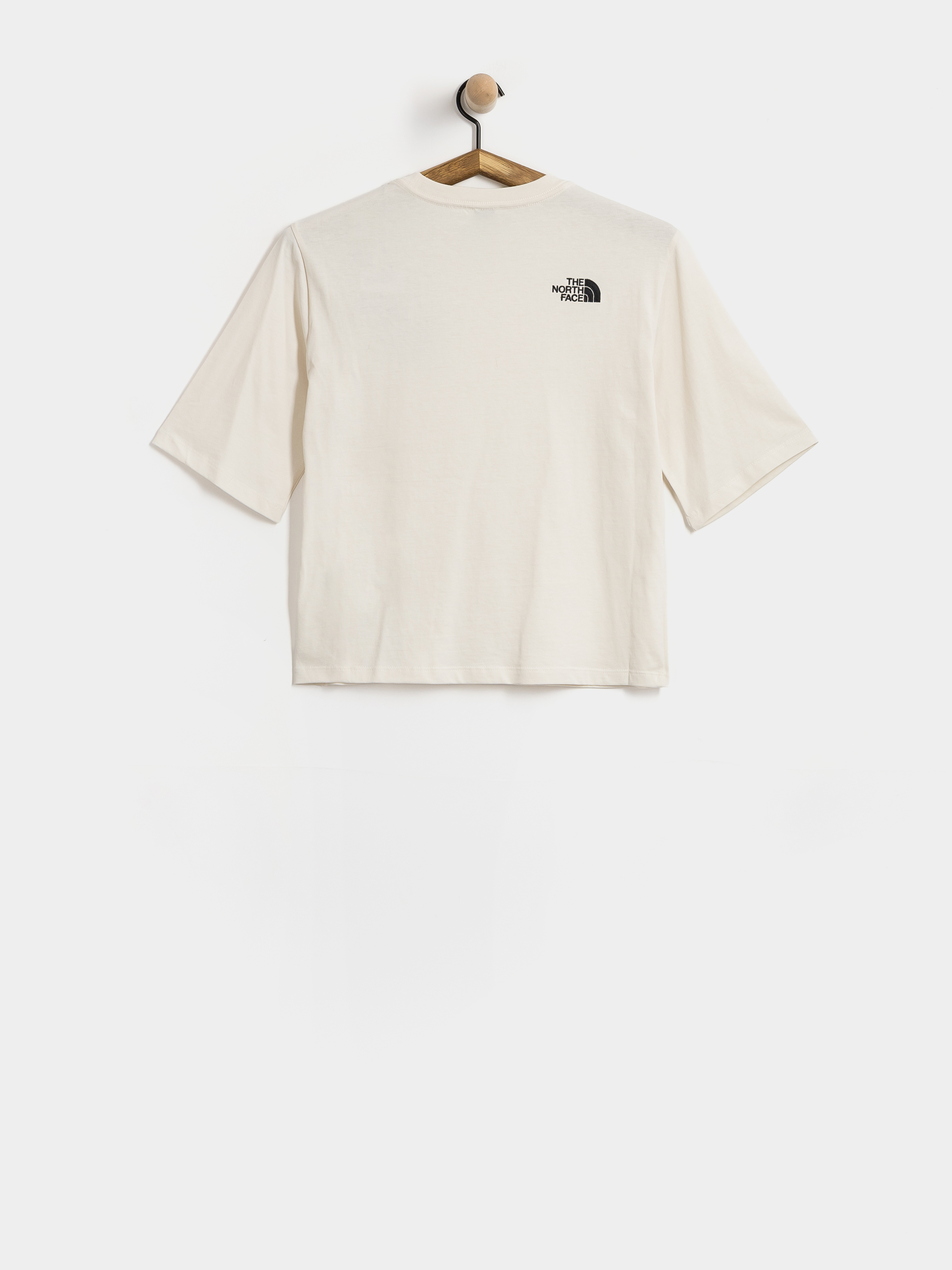 Tričko The North Face Ski Embro Boxy Wmn (white dune)