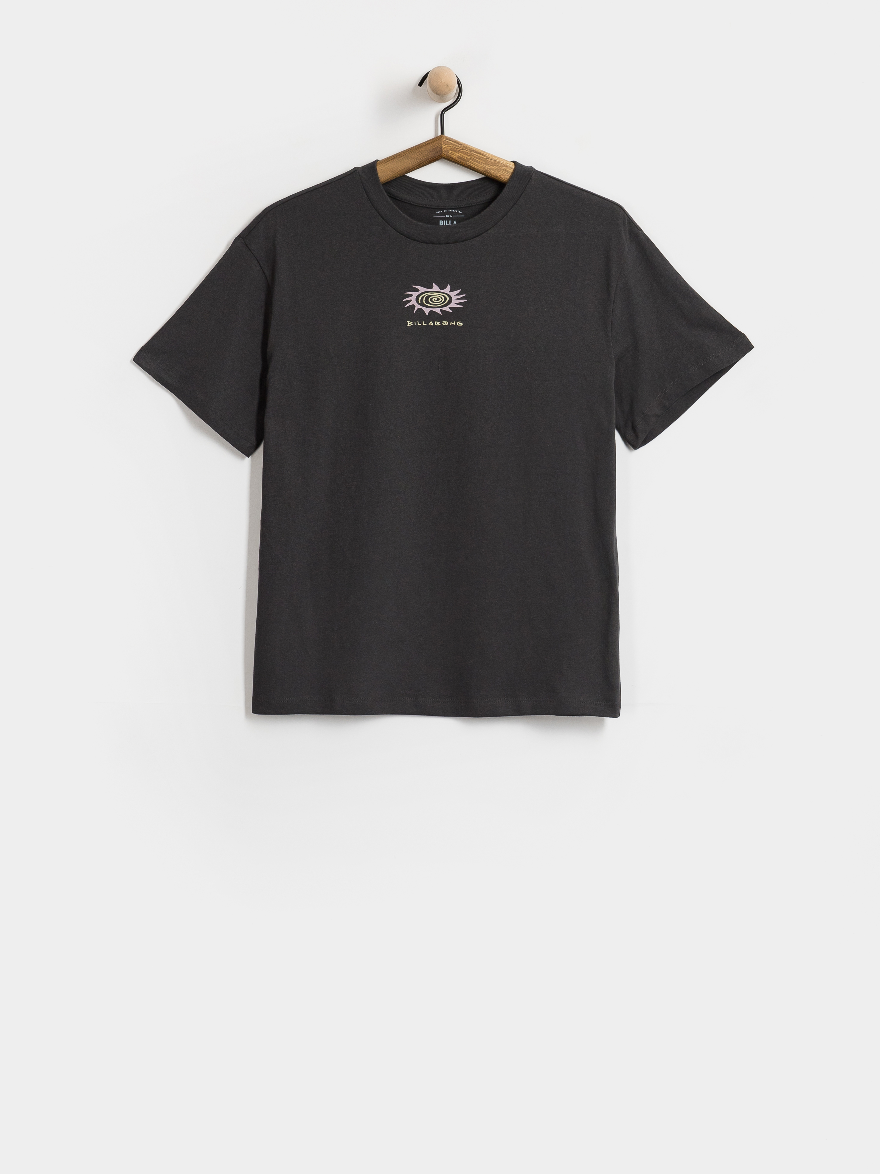 Tričko Billabong Adiv Edgy Tom Boy Wmn (black sands)