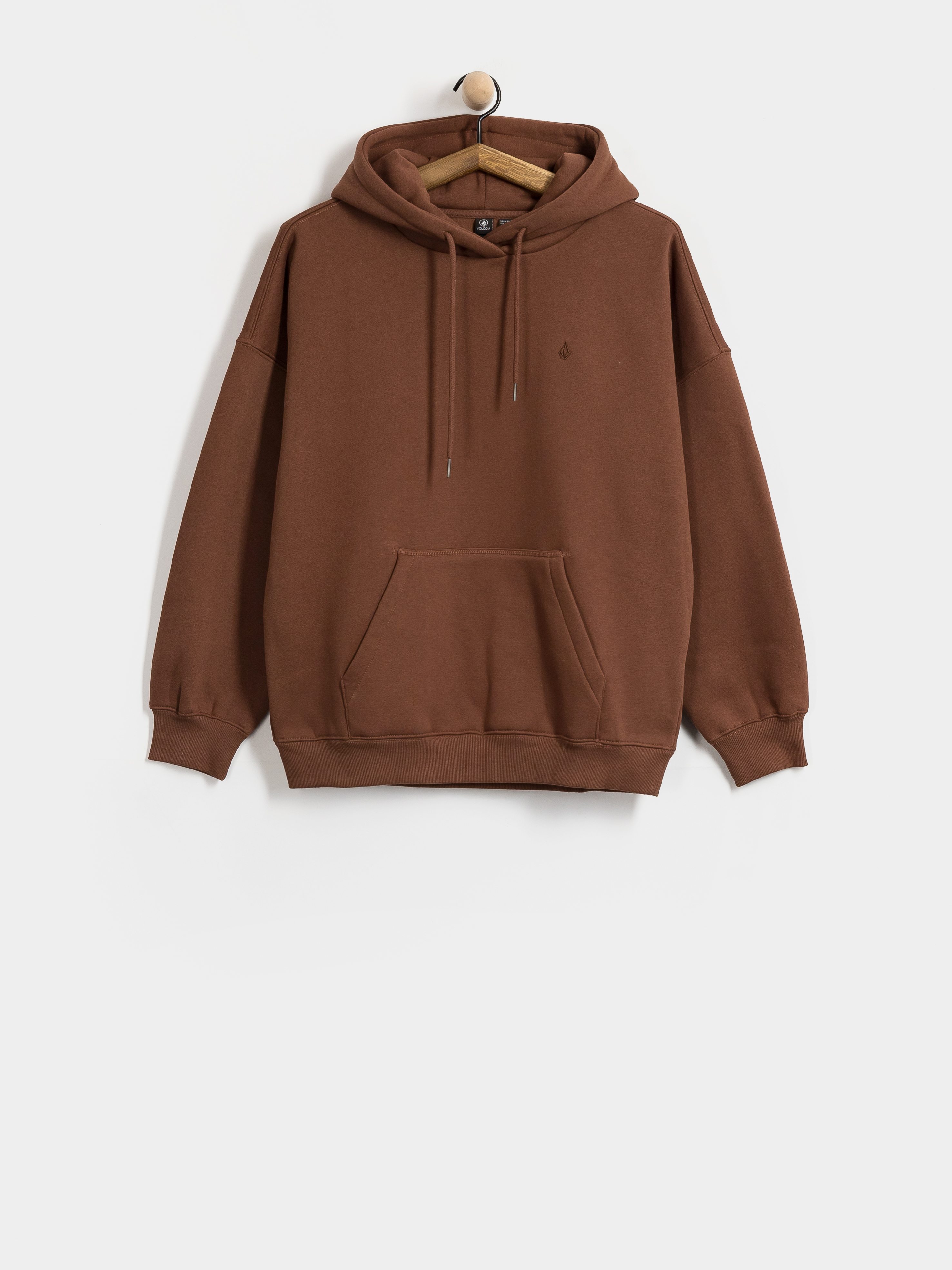 Mikina s kapucňou Volcom Sto N HD Wmn (tobacco brown)