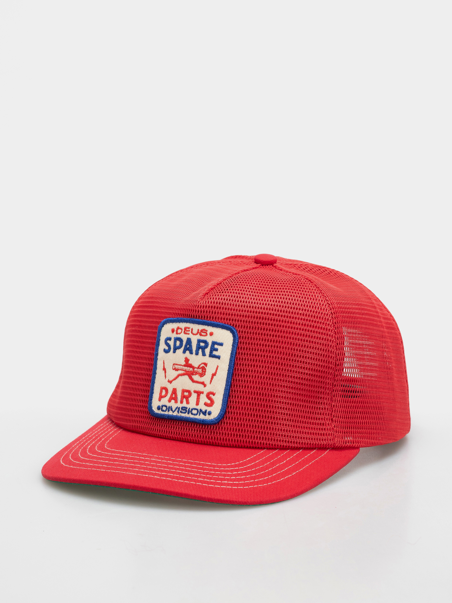 Šiltovka Deus Ex Machina Mudflap Trucker (cherry red)