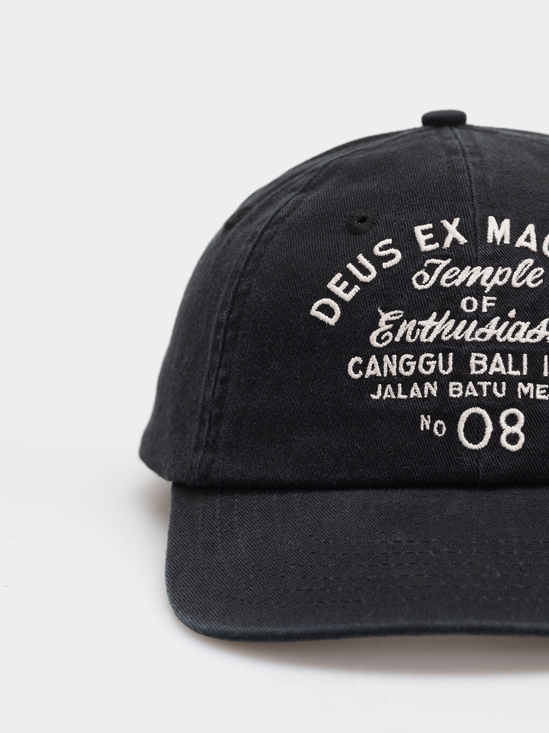 Šiltovka Deus Ex Machina Canggu Sign (black)