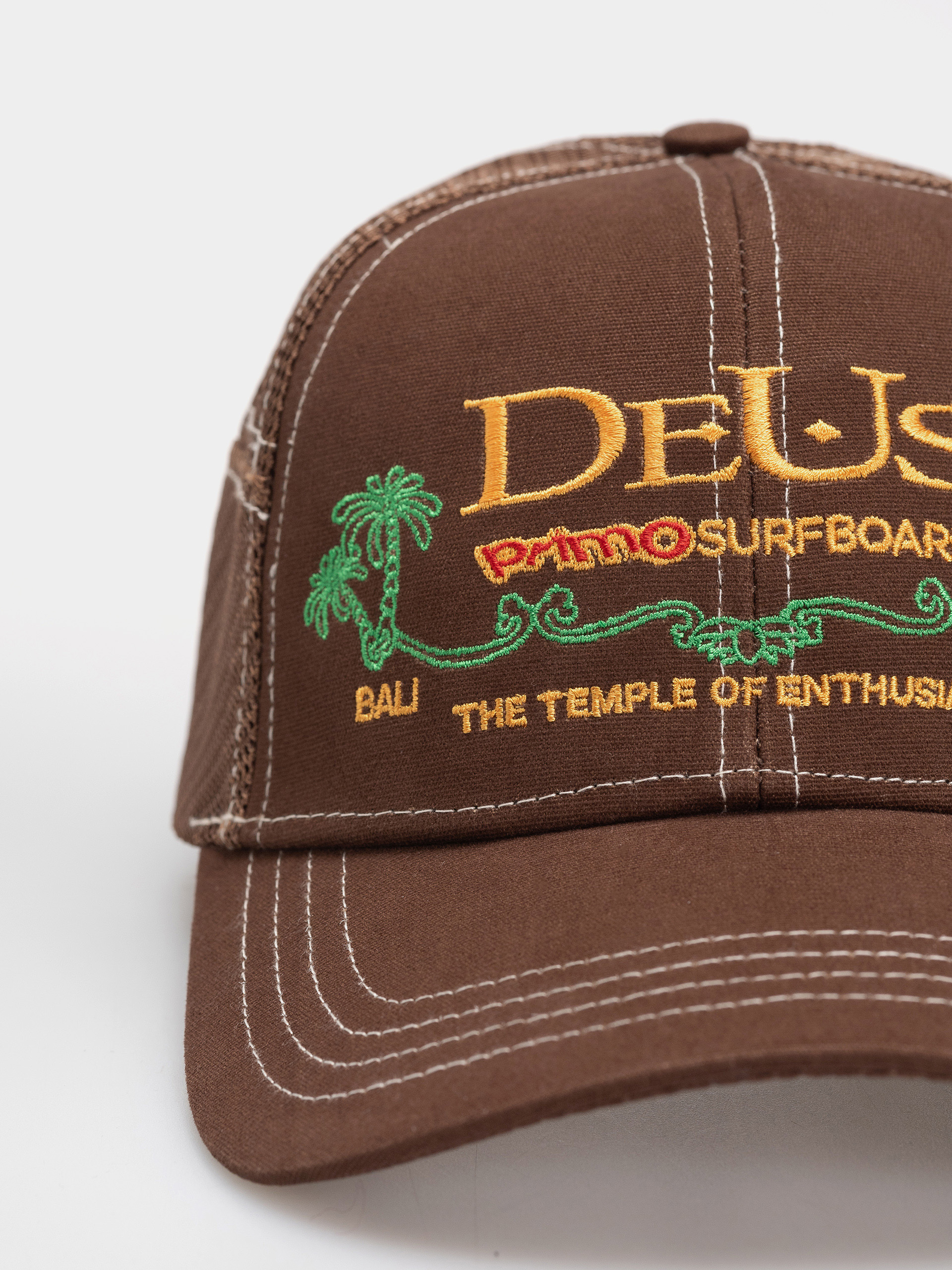 Šiltovka Deus Ex Machina Sanchez Trucker (brown)