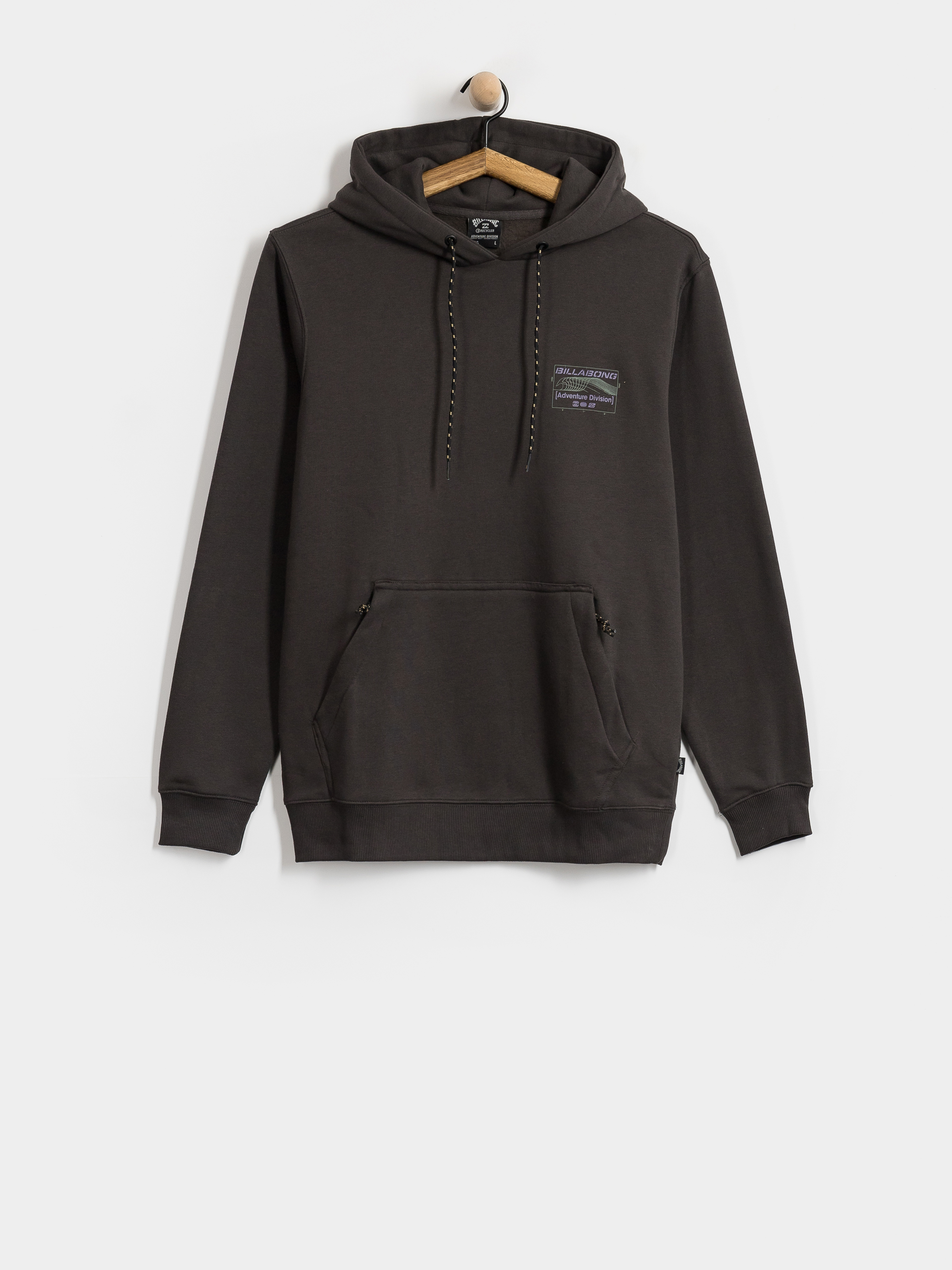Mikina s kapucňou Billabong Compass HD (washed black)