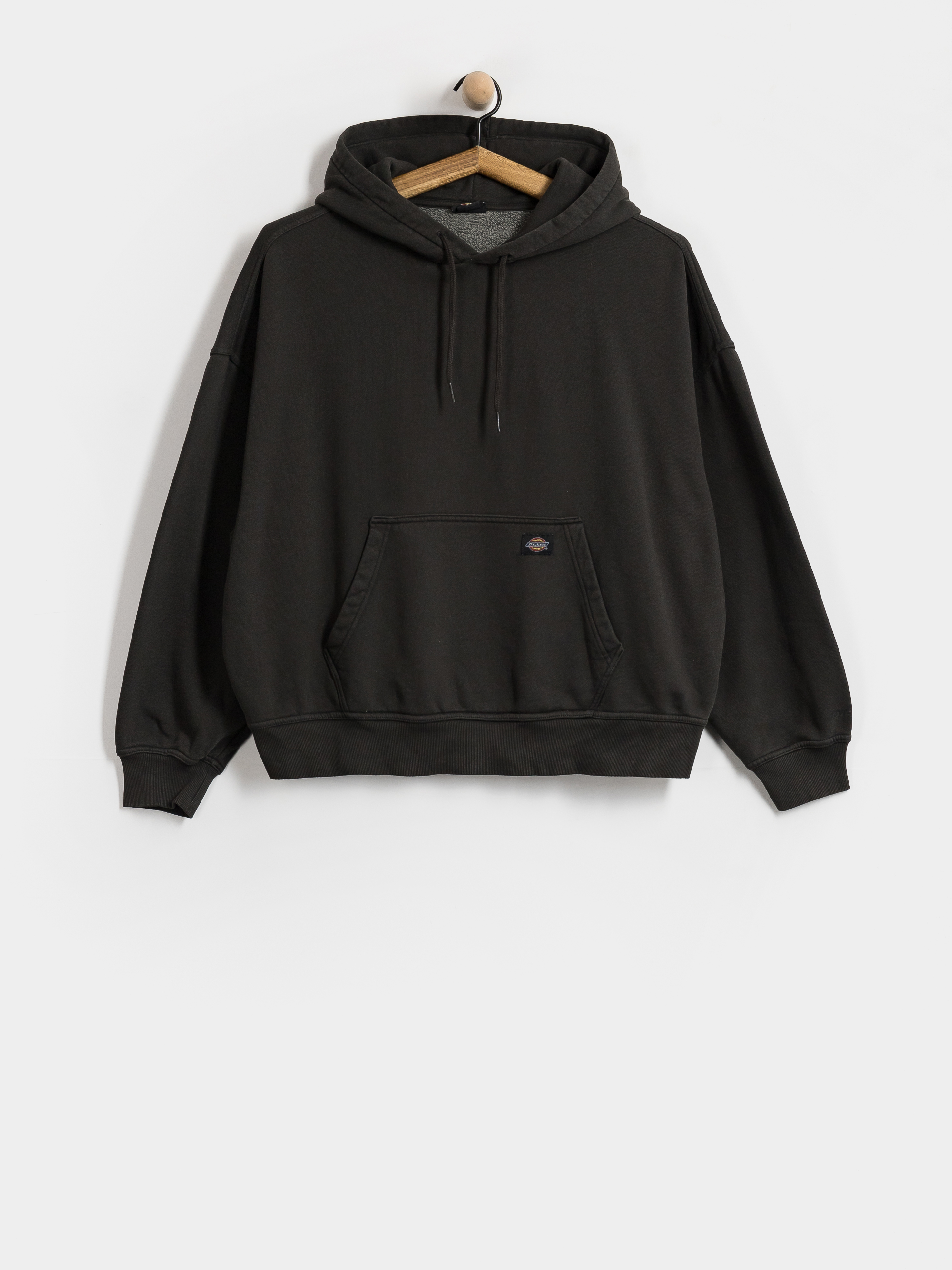 Mikina s kapucňou Dickies Sutcliffe Cropped HD (black)
