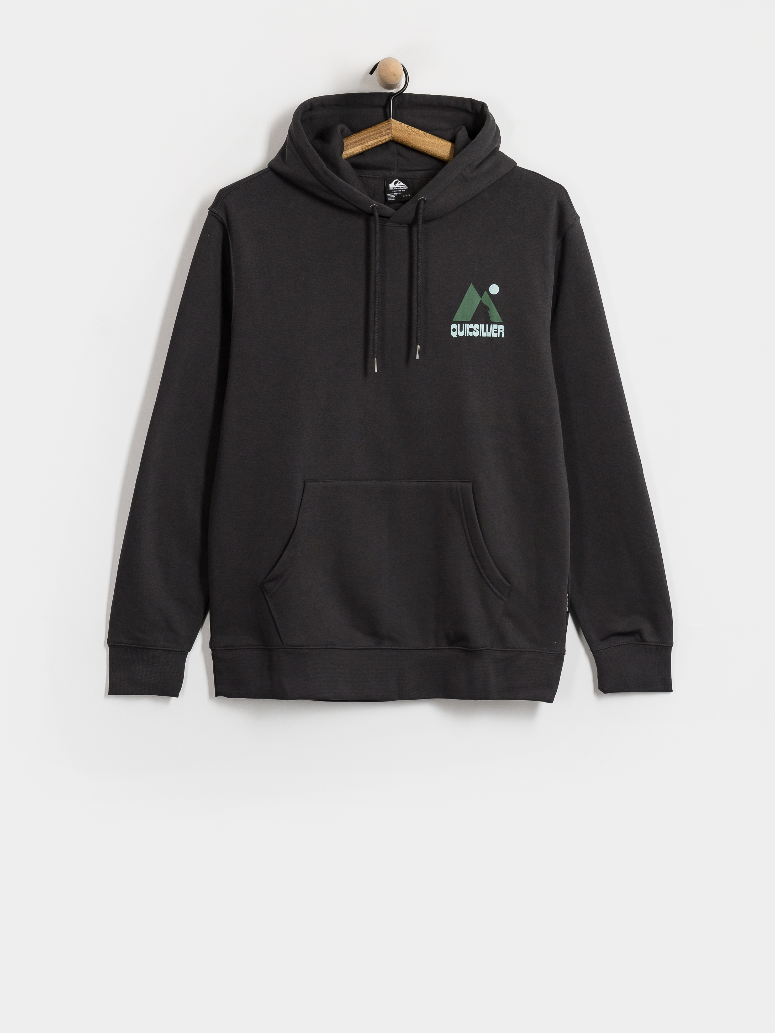 Mikina s kapucňou Quiksilver Salt Water Peak HD (tarmac)
