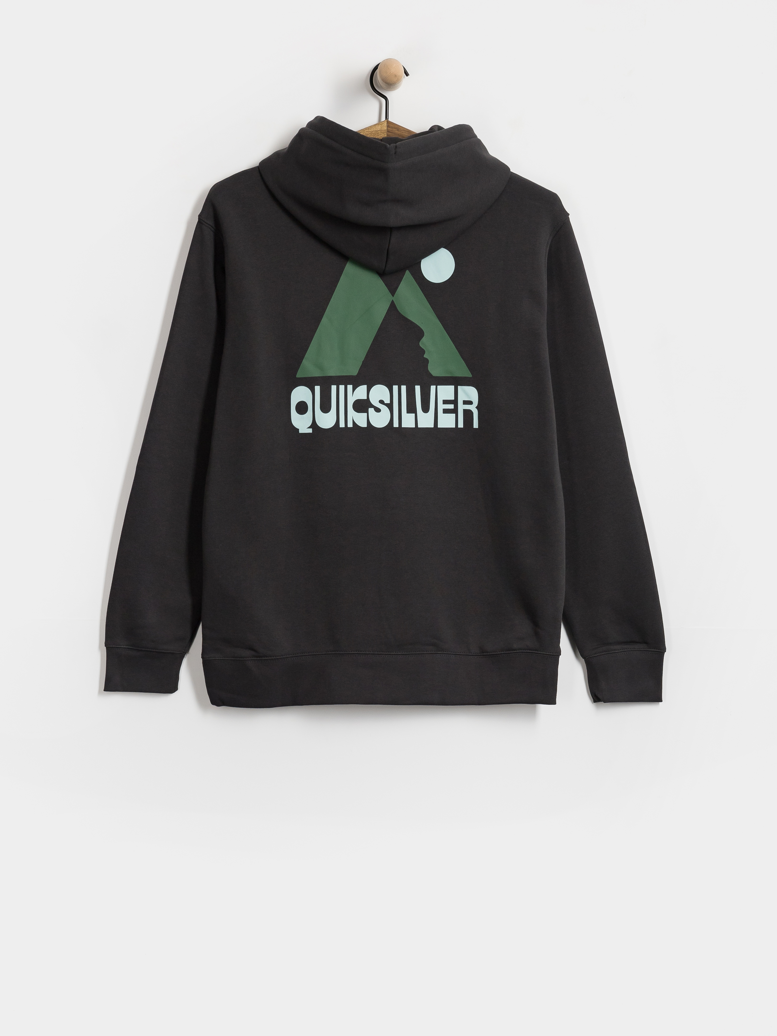 Mikina s kapucňou Quiksilver Salt Water Peak HD (tarmac)