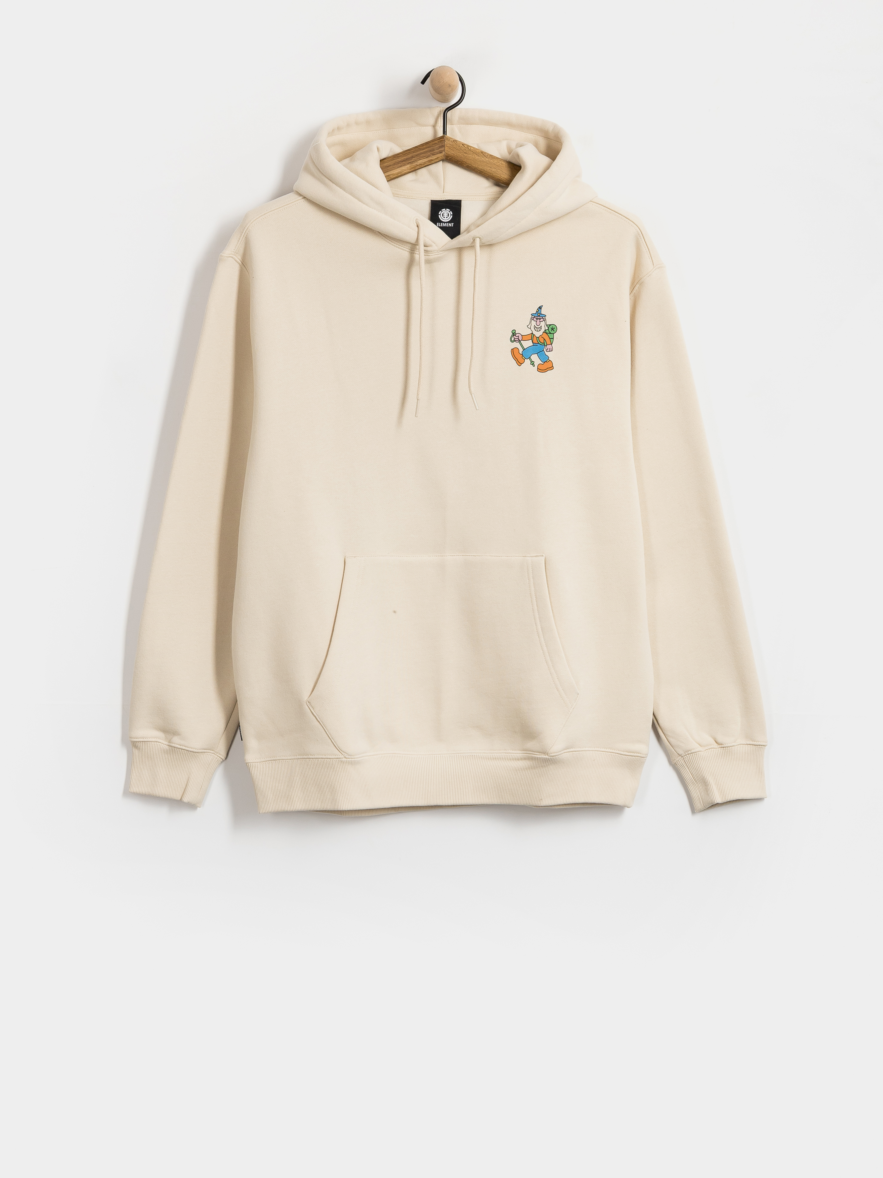 Mikina s kapucňou Element Planet Hiker HD (oat milk)