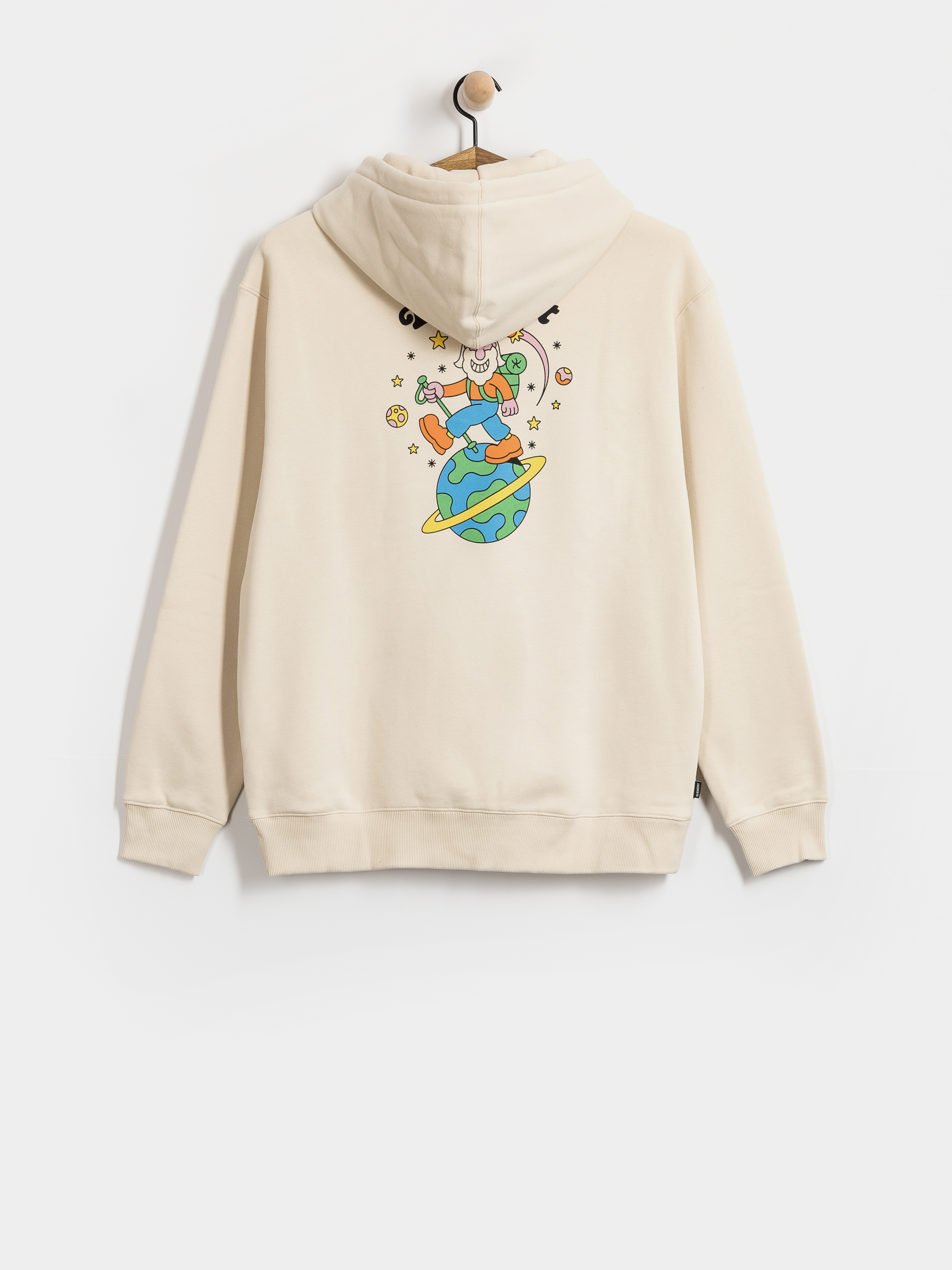 Mikina s kapucňou Element Planet Hiker HD (oat milk)