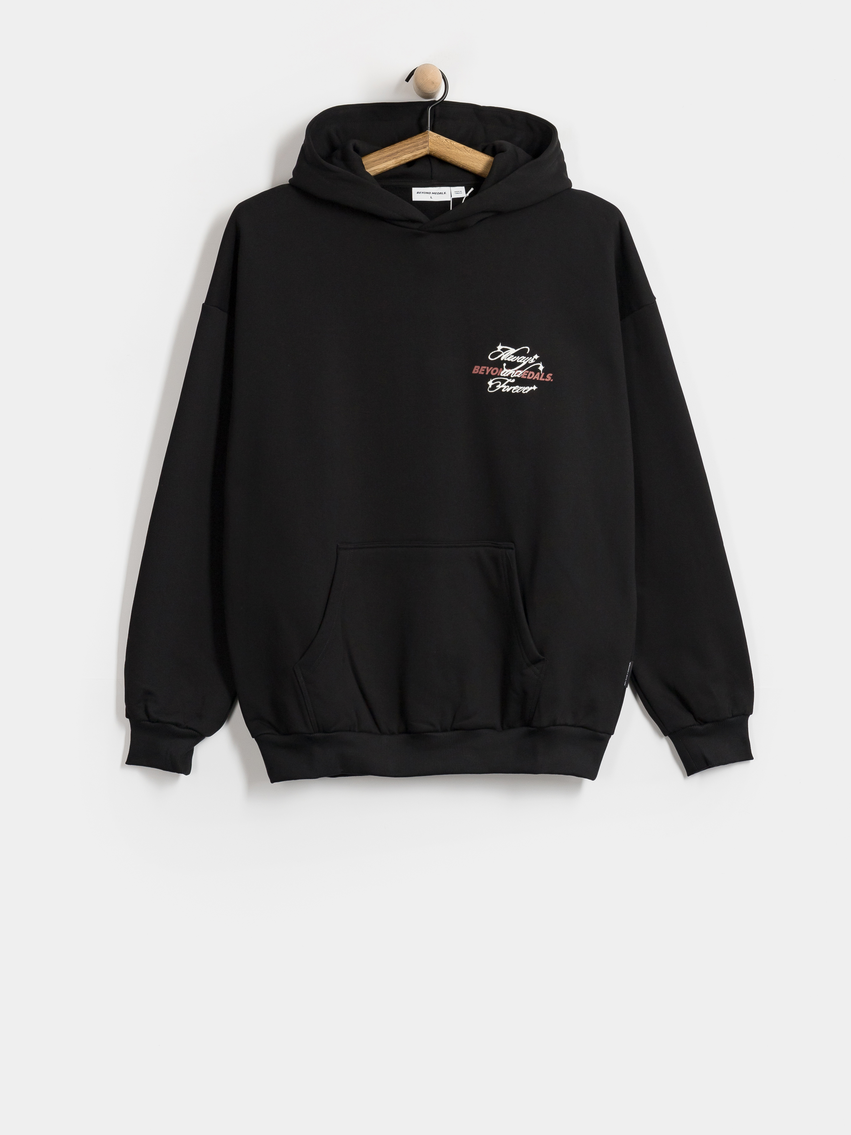 Mikina s kapucňou Beyond Medals Forever HD (black)