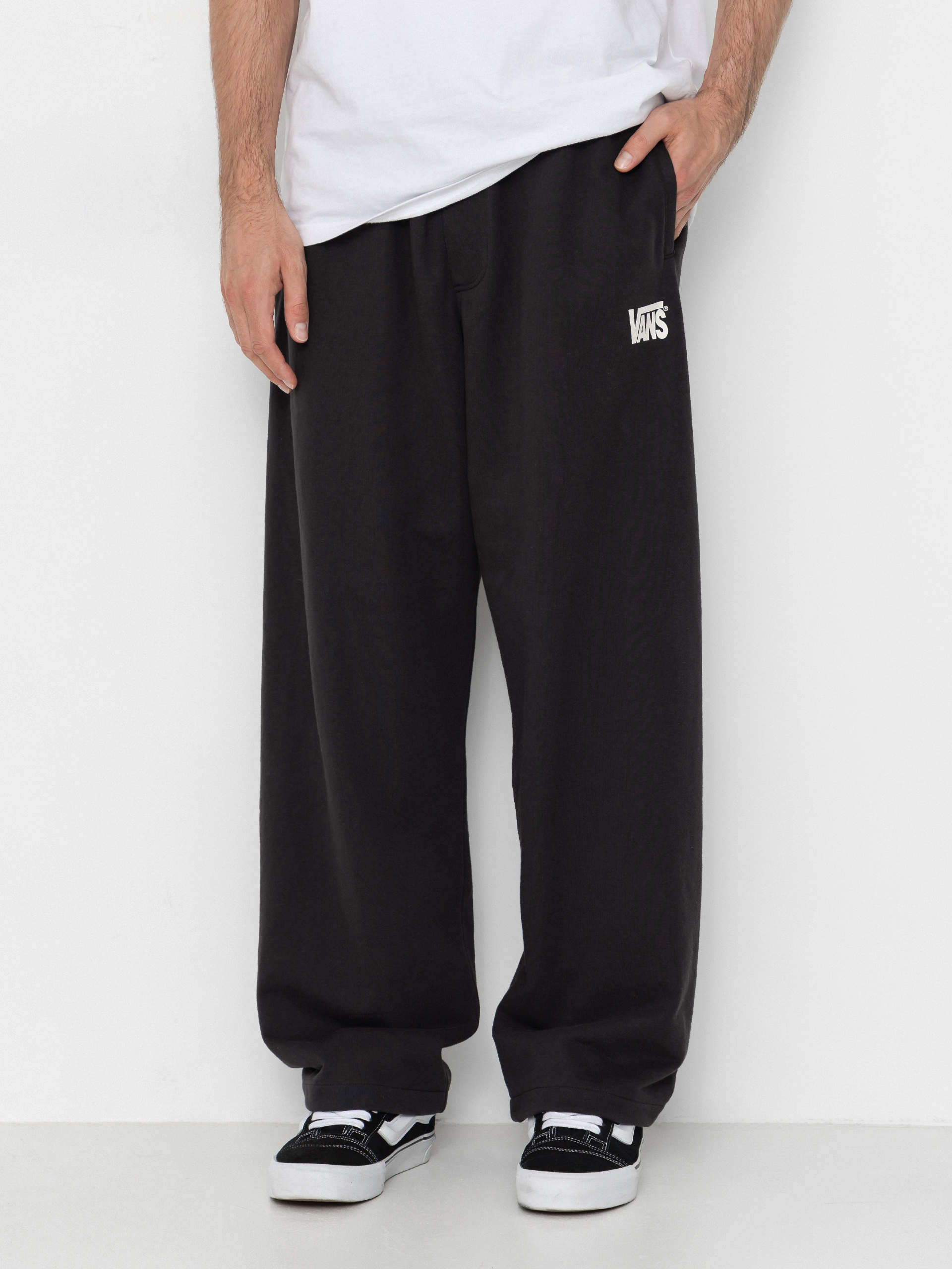 Nohavice Vans Stretch Logo Straight Leg (black)