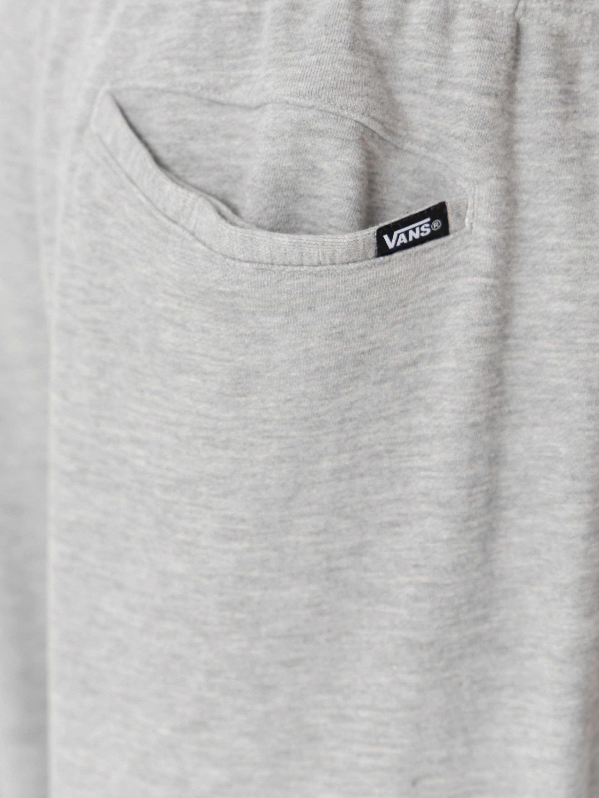Nohavice Vans Stretch Logo Straight Leg (cement heather)