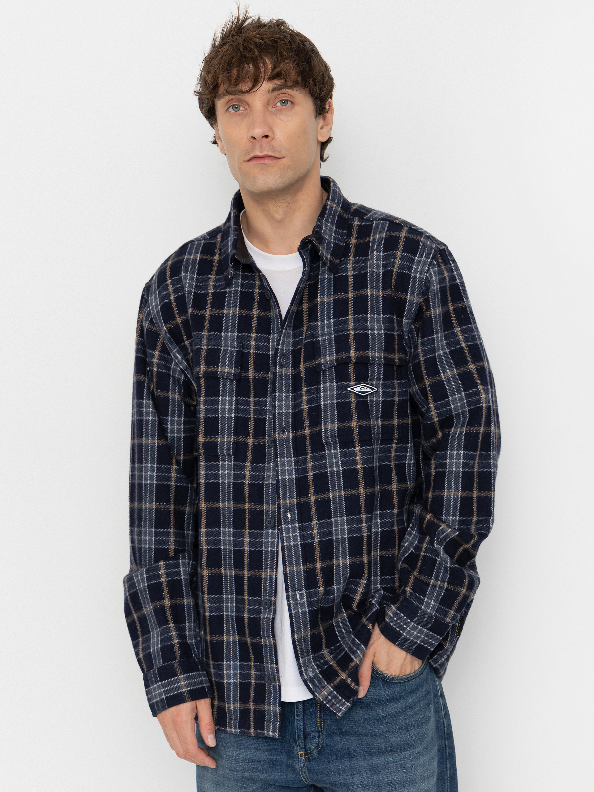Košeľa Quiksilver Diamond Wool