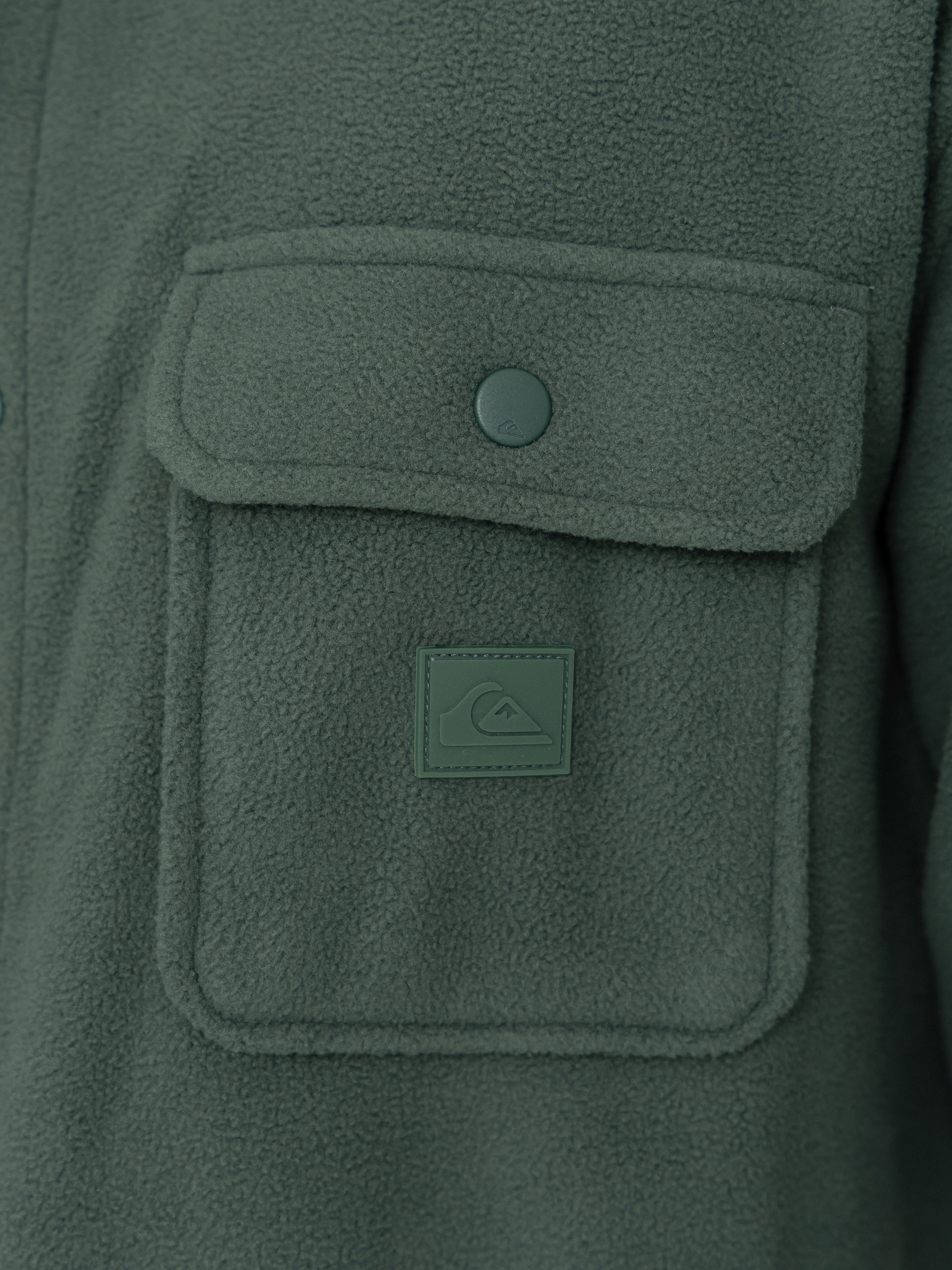 Pánsky Flísová mikina Quiksilver Venture Polar Fleece Shirt (forest)