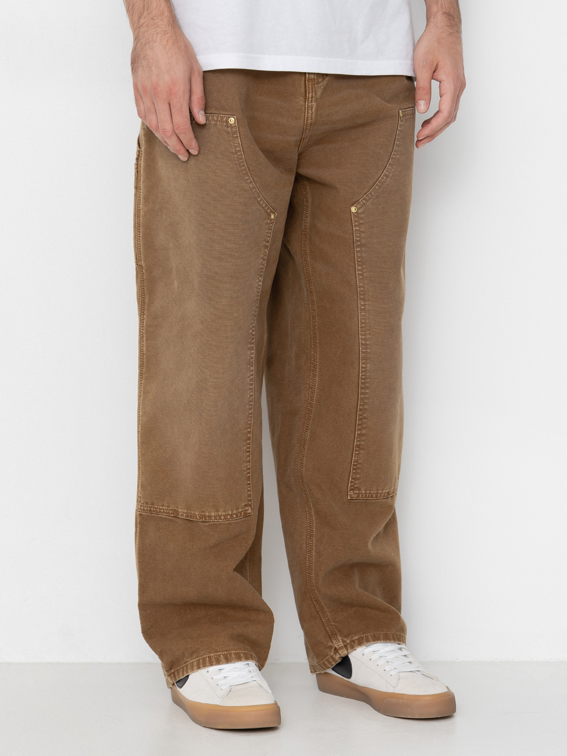 Nohavice Carhartt WIP OG Double Knee (hamilton brown)