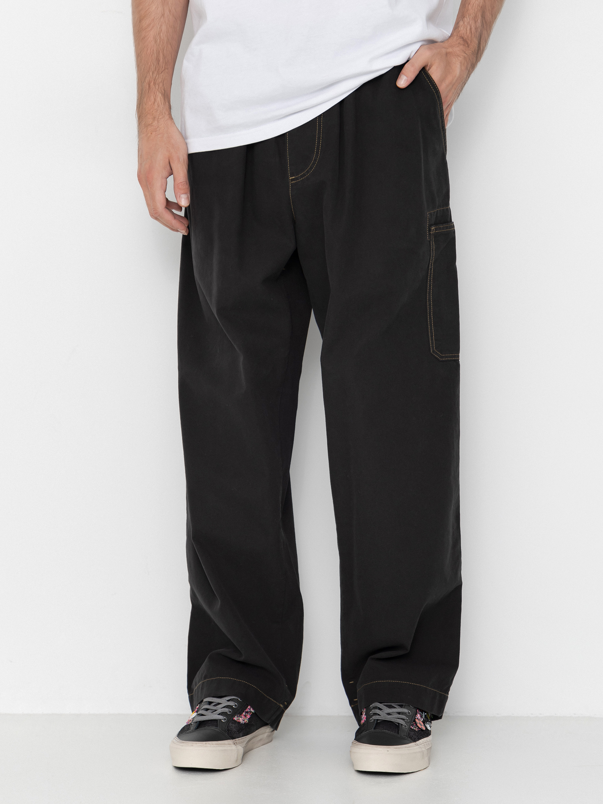 Nohavice Polar Skate Kata (black)