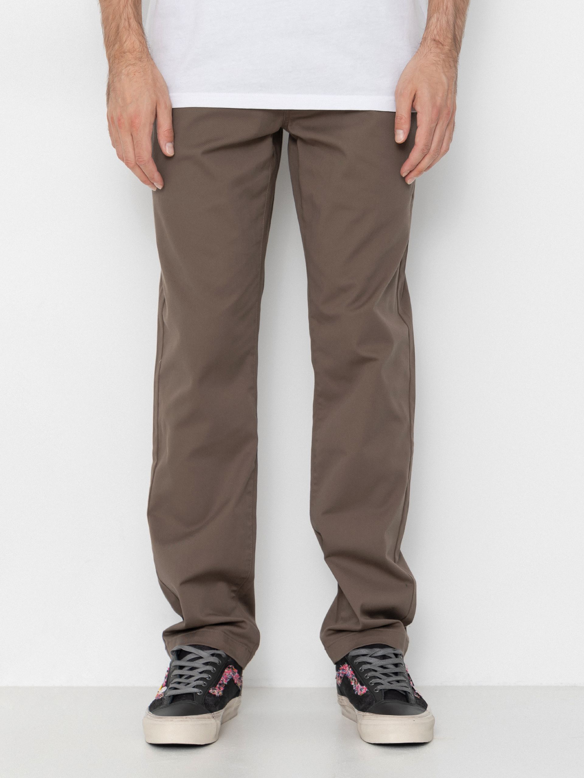 Nohavice Volcom Frickin Modern Stret (mushroom)