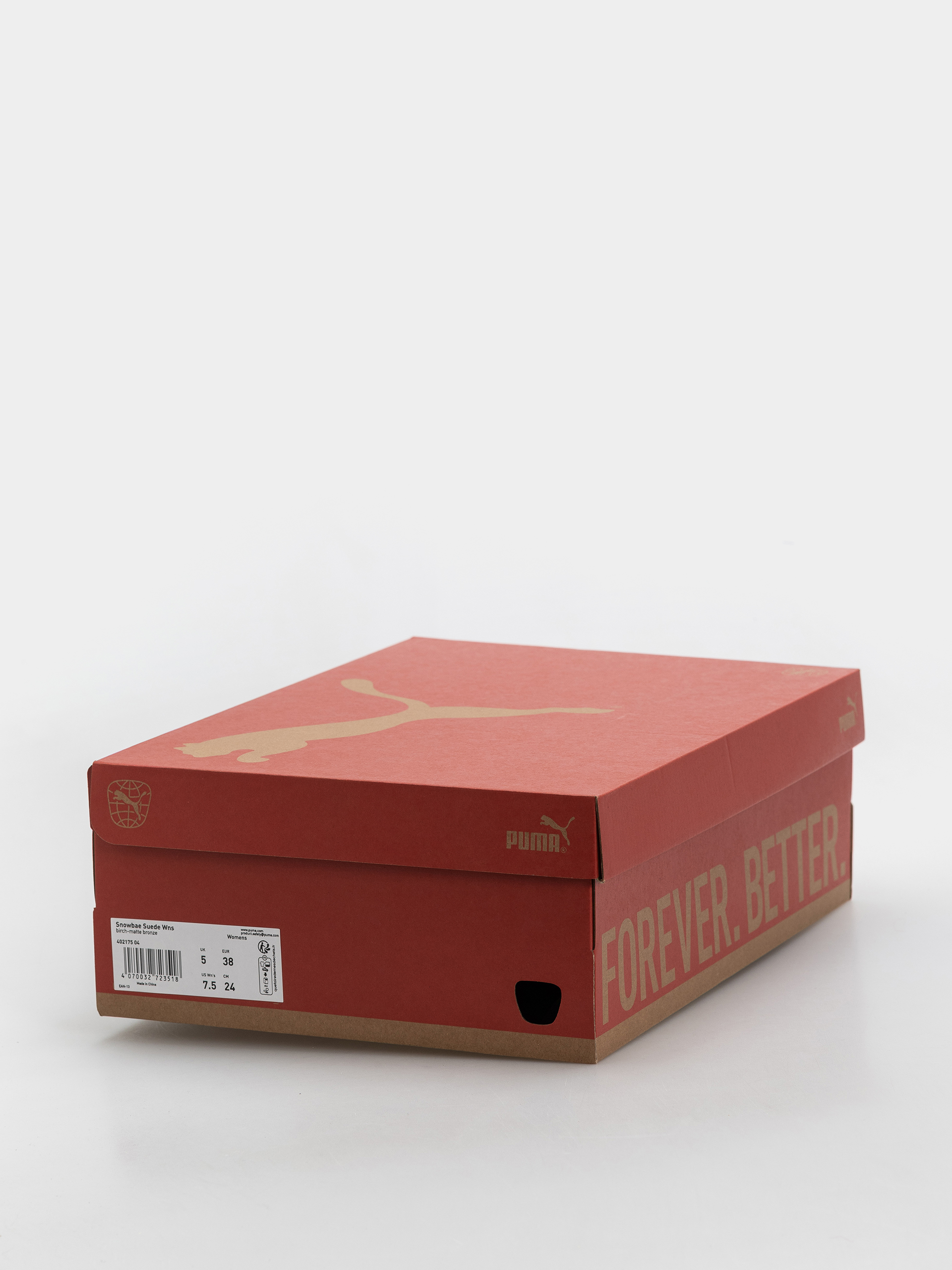 Topánky Puma Snowbae Suede Wmn (birch/matte bronze)