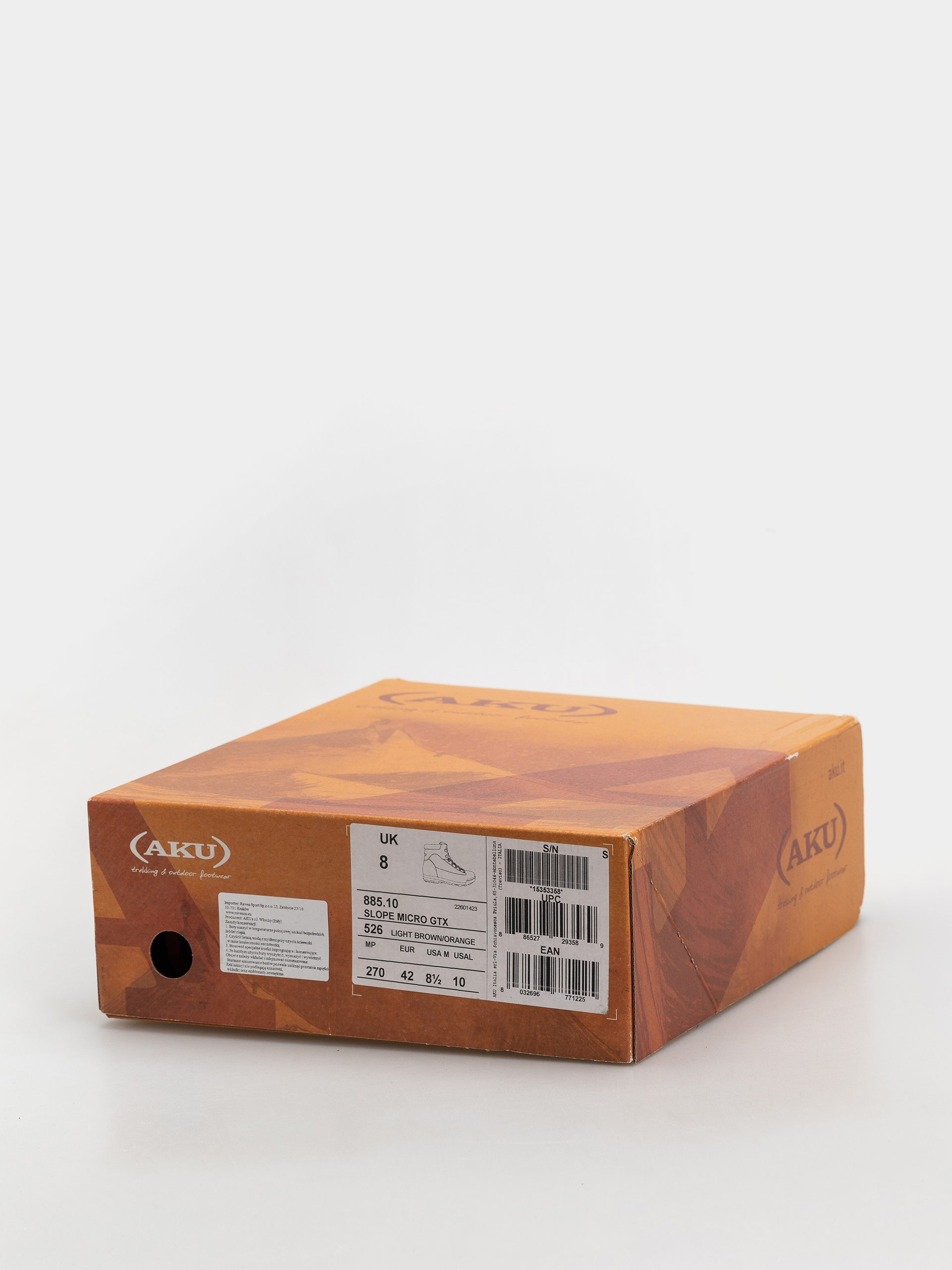 Topánky AKU Slope Micro GTX (light brown/orange)