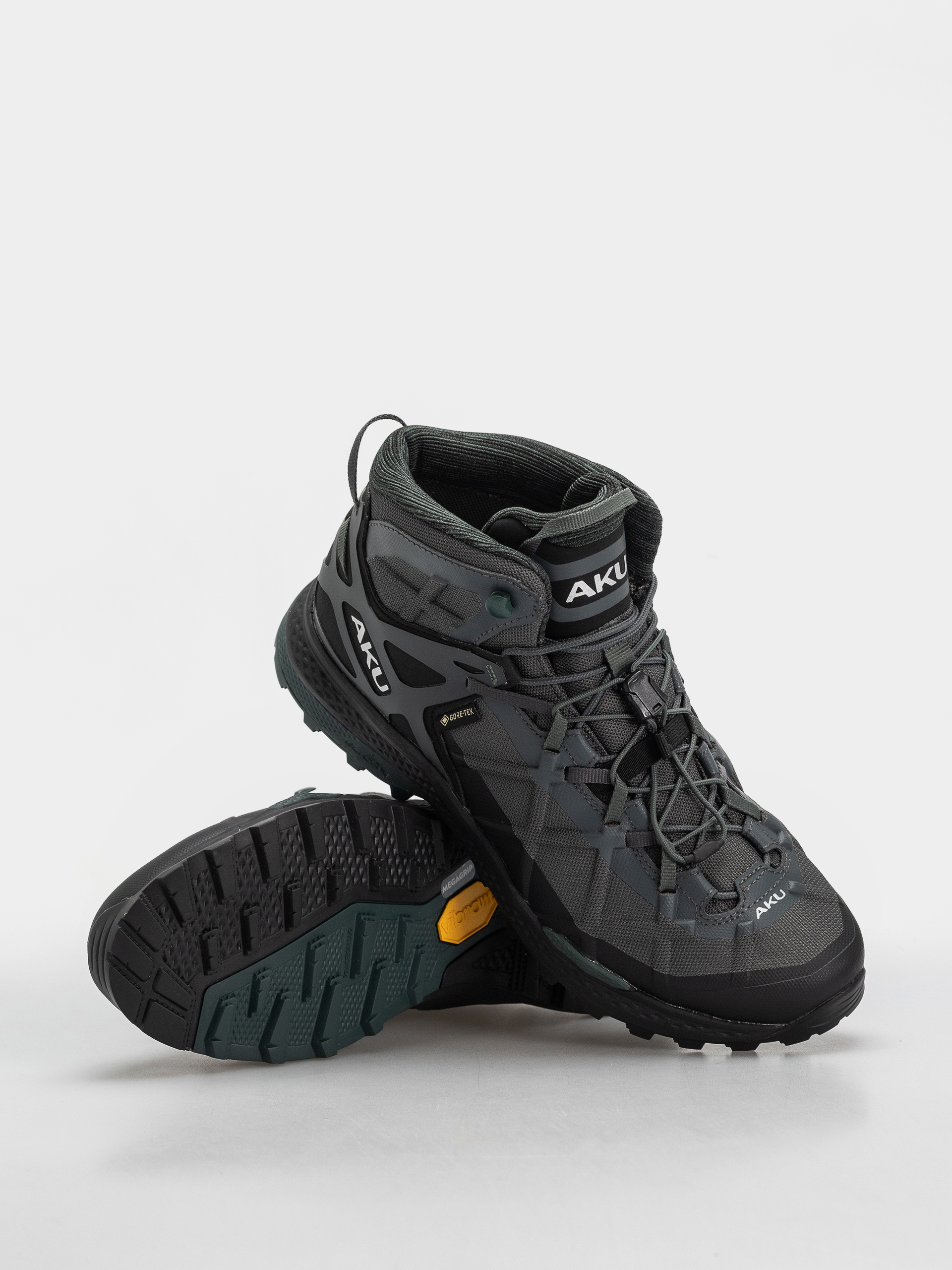 Topánky AKU Rocket Mid GTX (grey/green)
