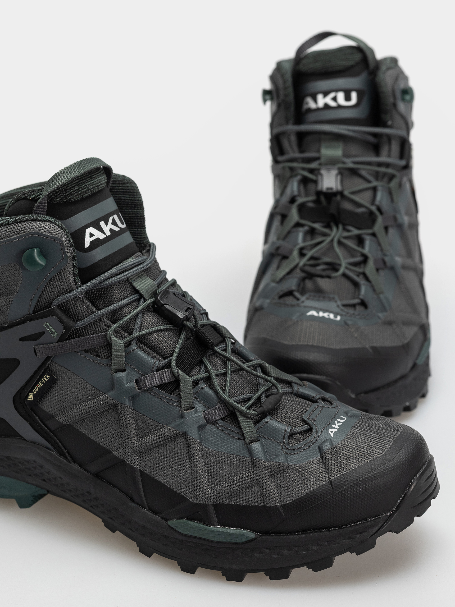 Topánky AKU Rocket Mid GTX (grey/green)