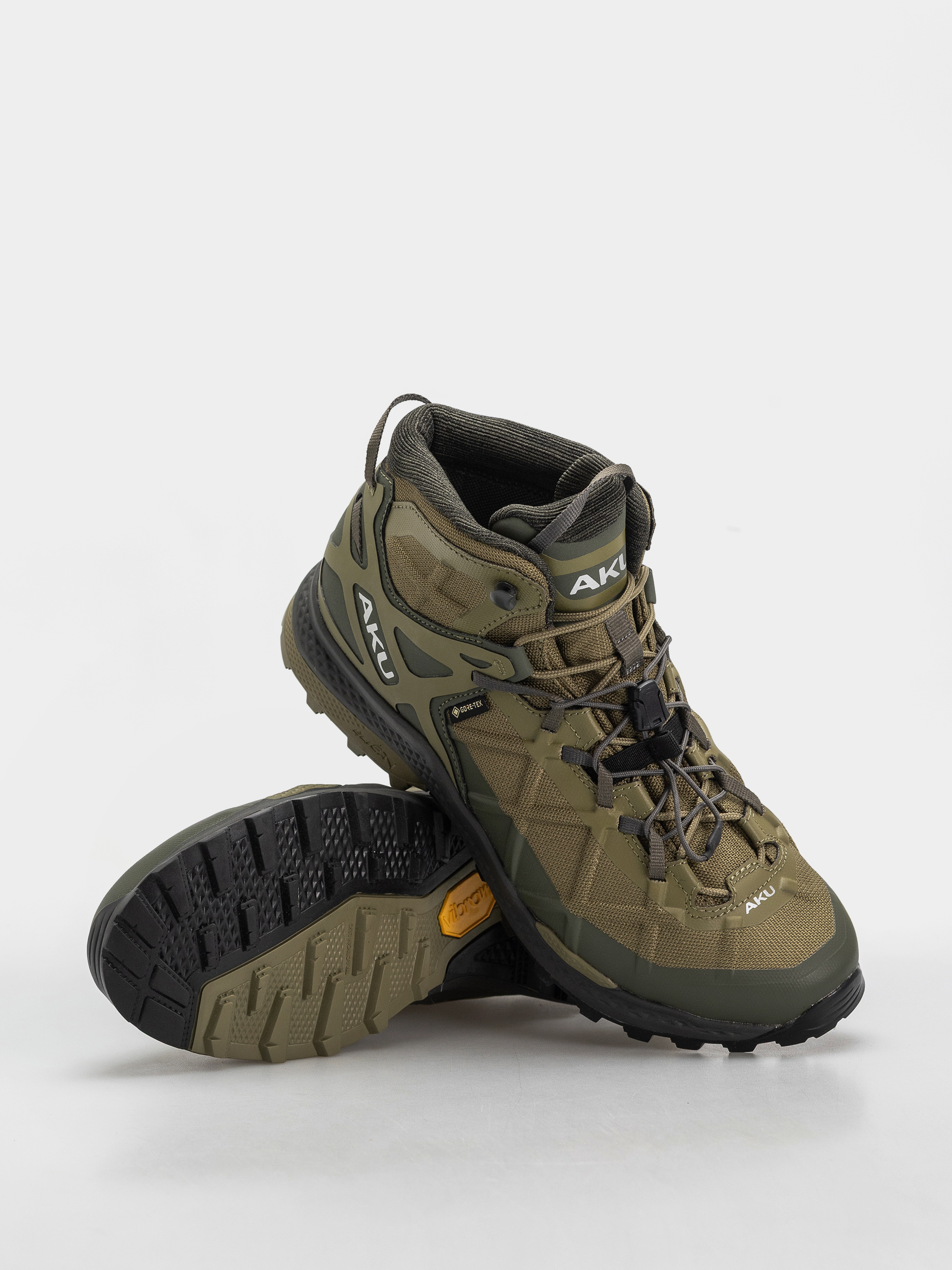 Topánky AKU Rocket Mid GTX (olive/anthracite)