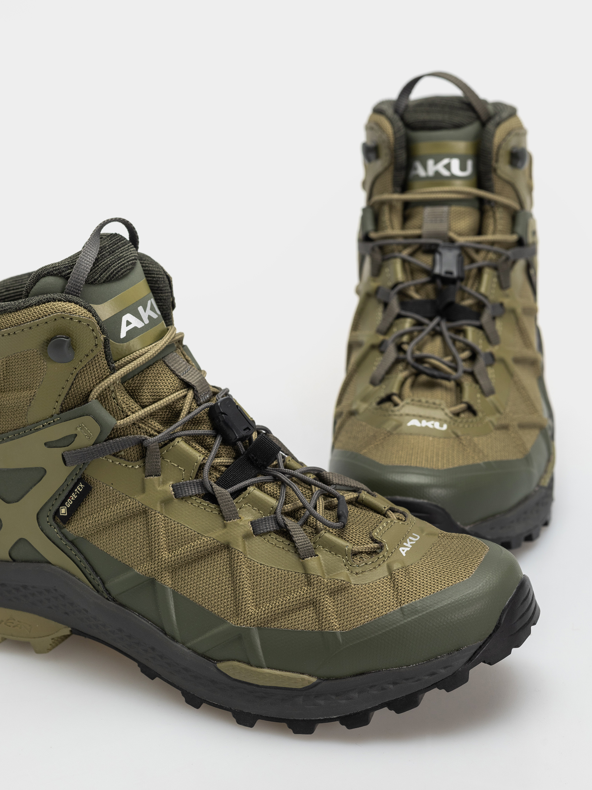 Topánky AKU Rocket Mid GTX (olive/anthracite)