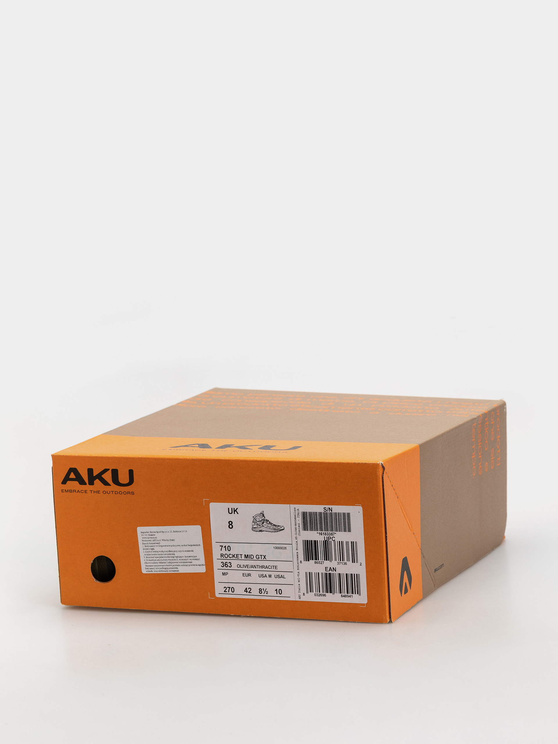 Topánky AKU Rocket Mid GTX (olive/anthracite)