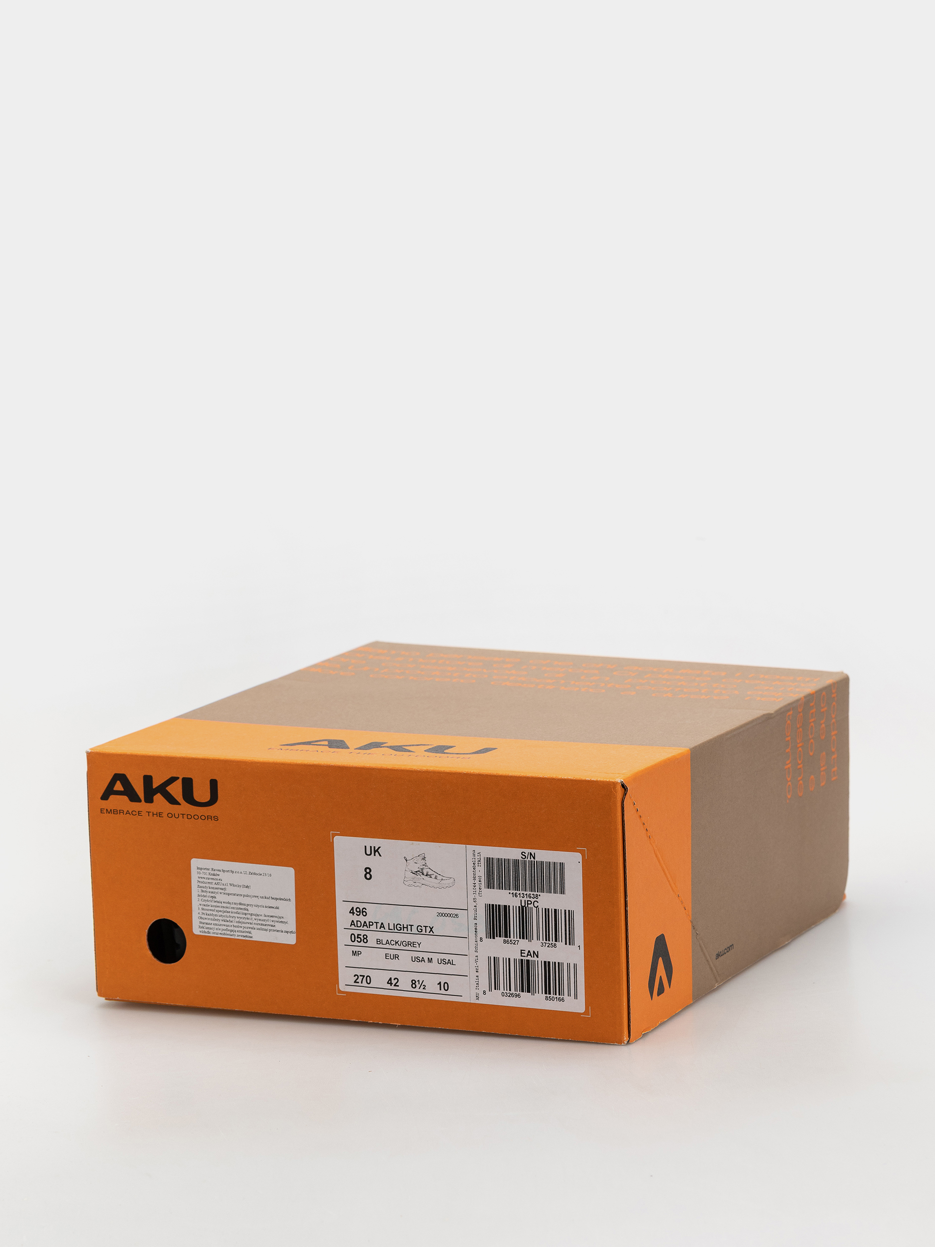 Topánky AKU Adapta Light GTX (black/grey)