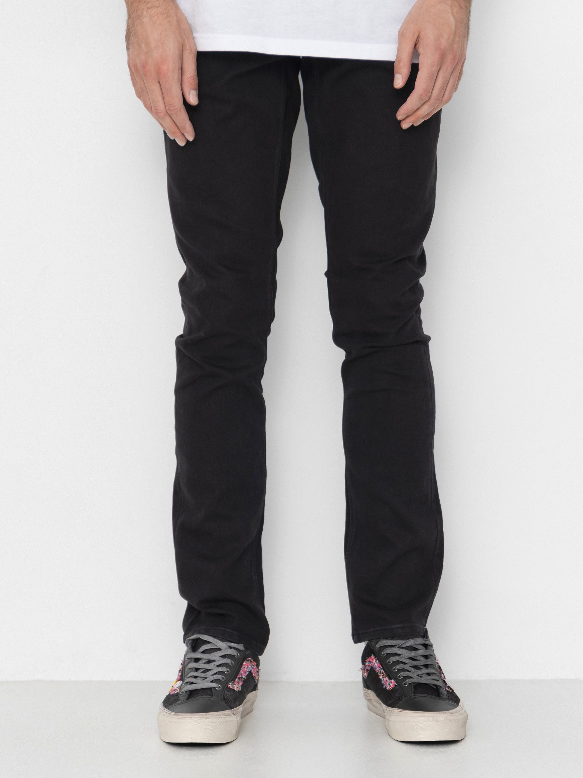 Nohavice Volcom 2X4 (black out)