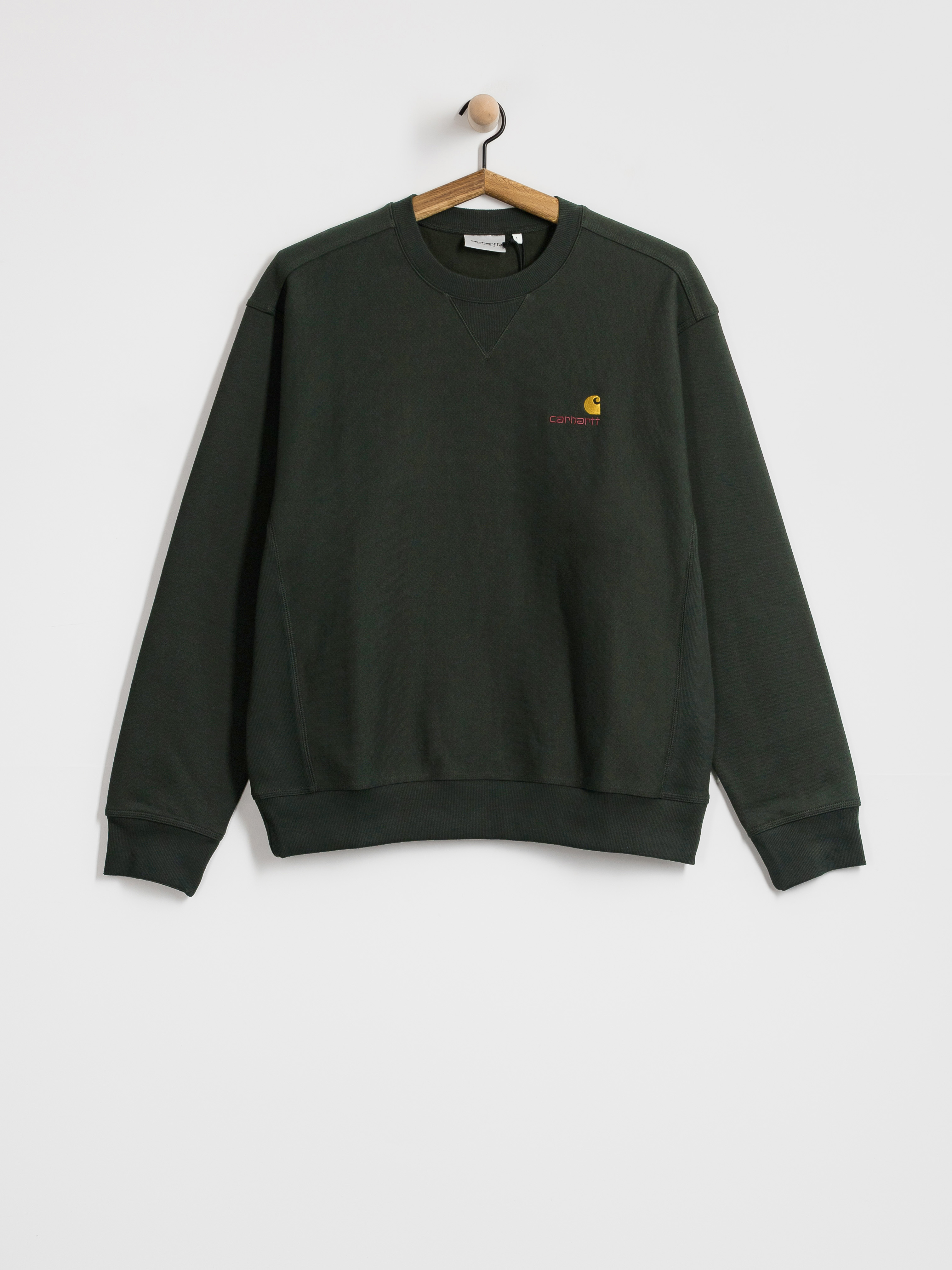 Mikina Carhartt WIP American Script (raven)