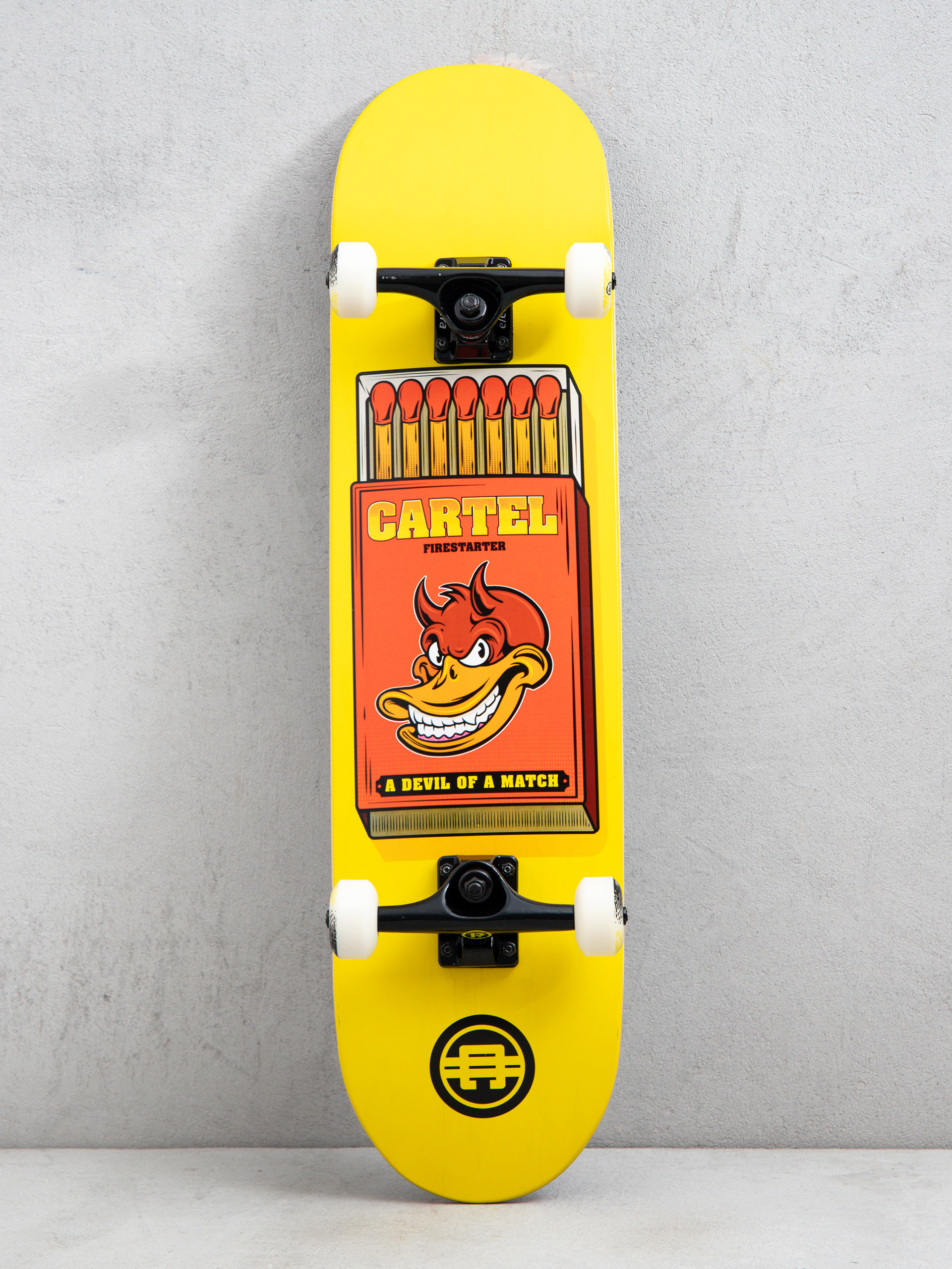 Skateboard Cartel Skateboards Firestarter (yellow)