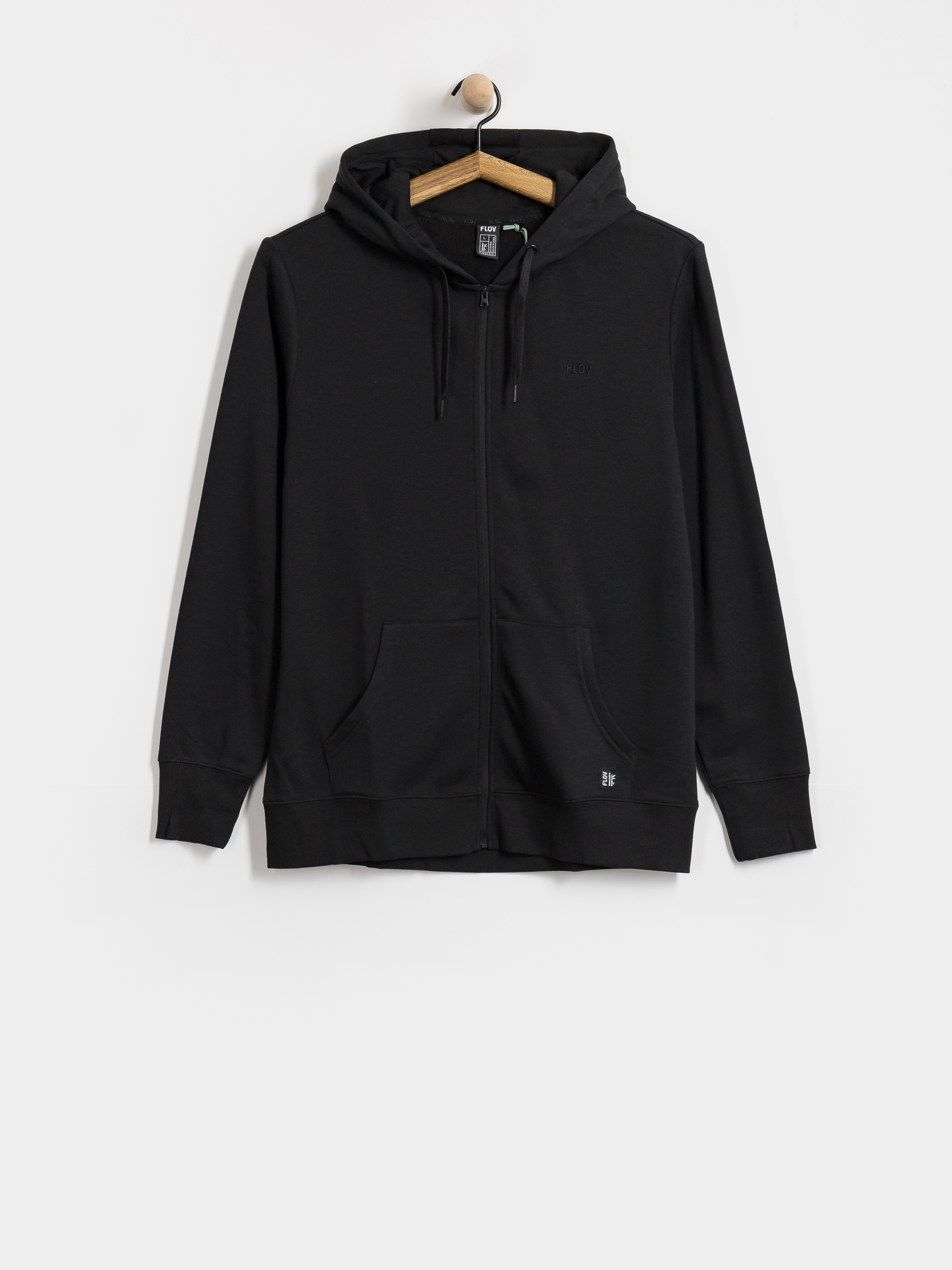 Mikina s kapucňou FLOV Alamo ZHD (black)