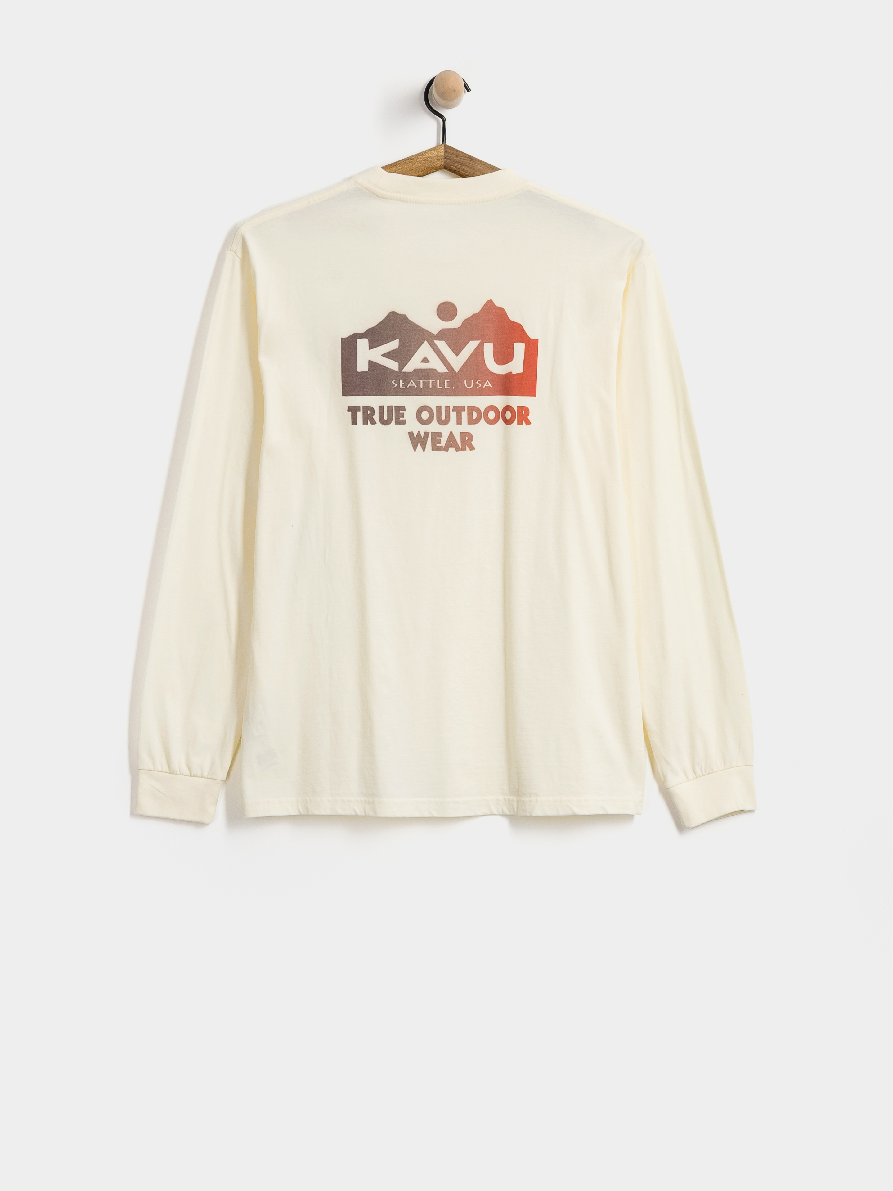 Triko Kavu LS True Fade (off white)