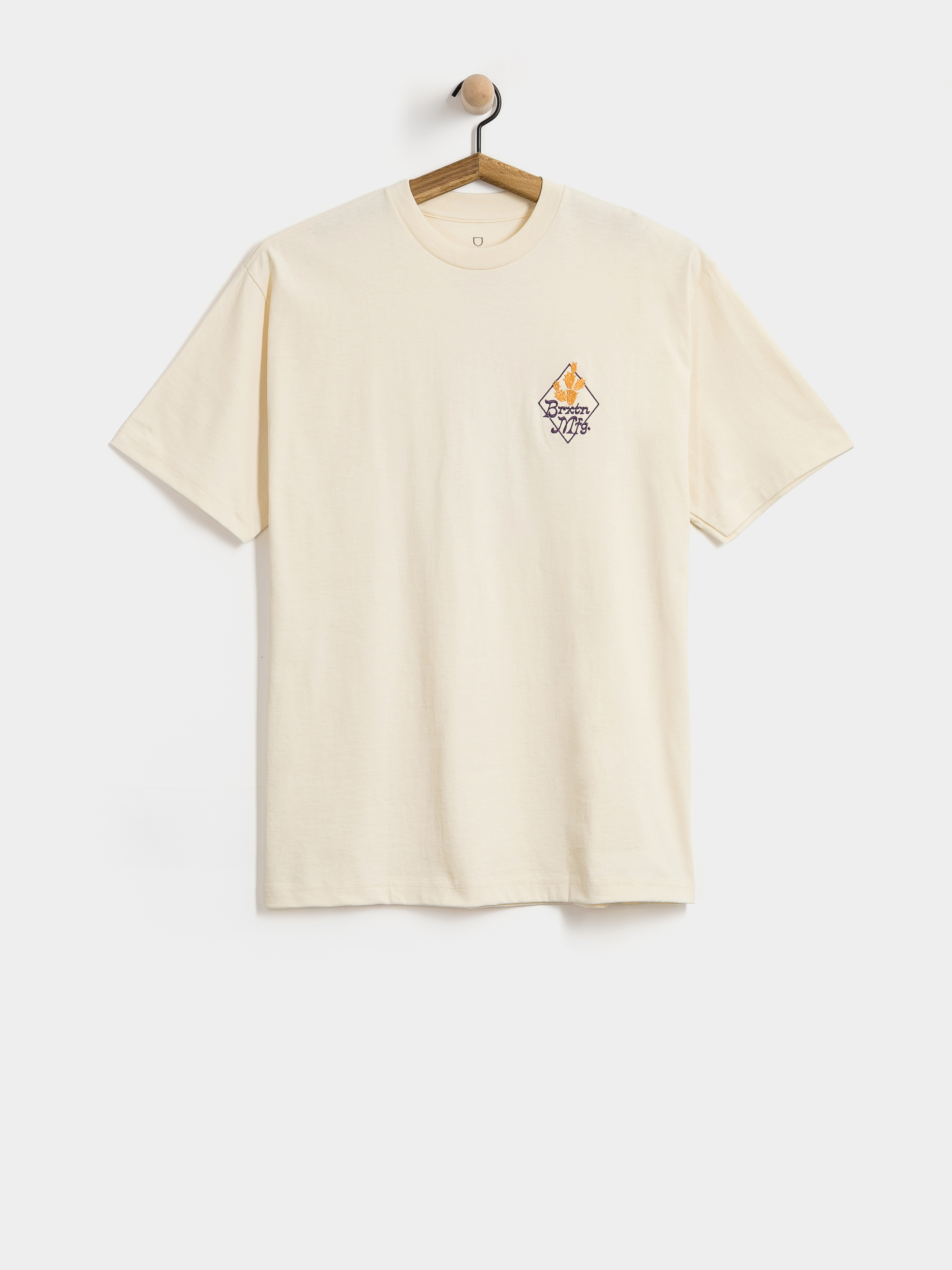 Tričko Brixton Steady Stnd (cream)