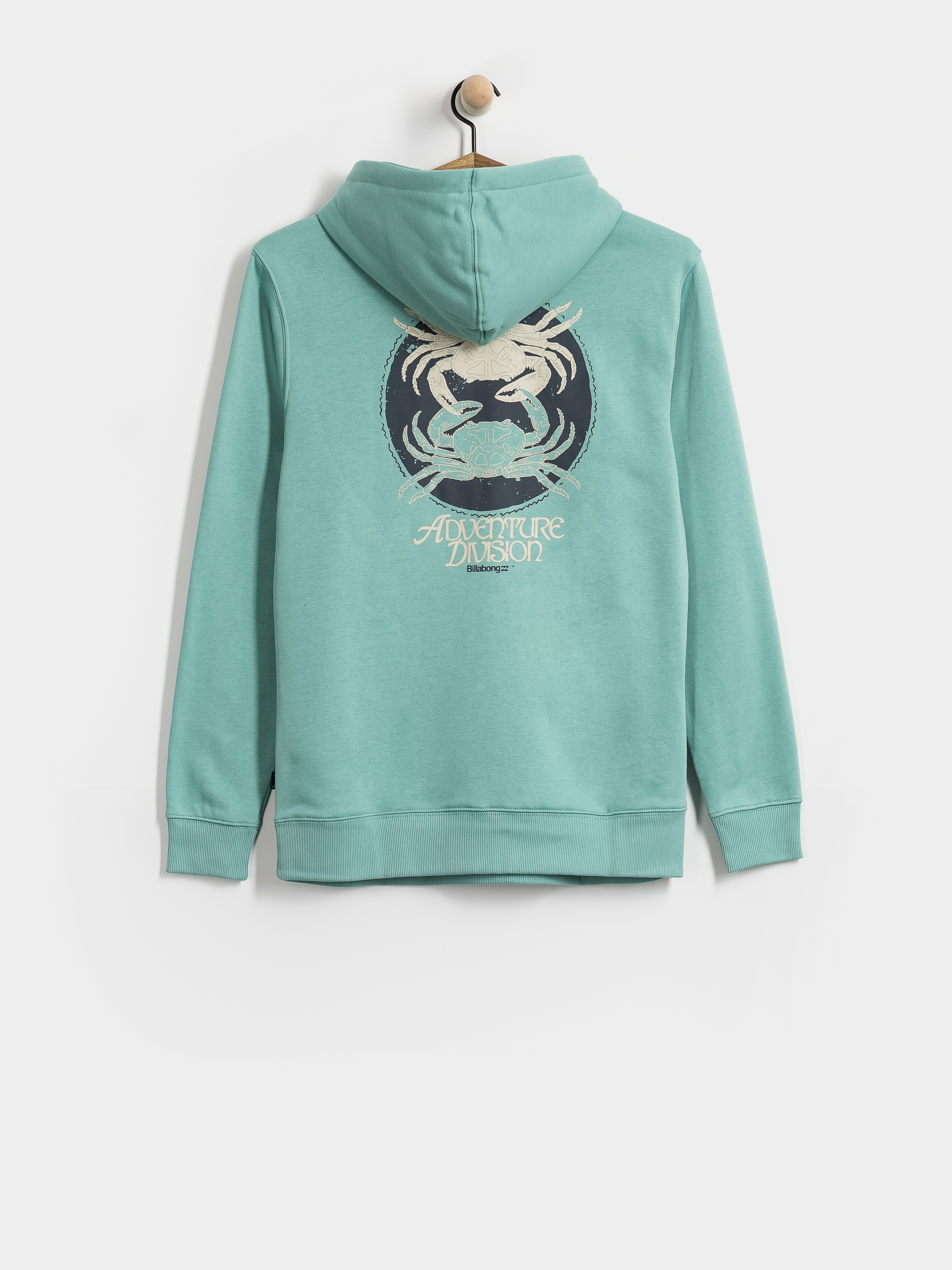 Mikina s kapucňou Billabong Compass HD (jade grey)