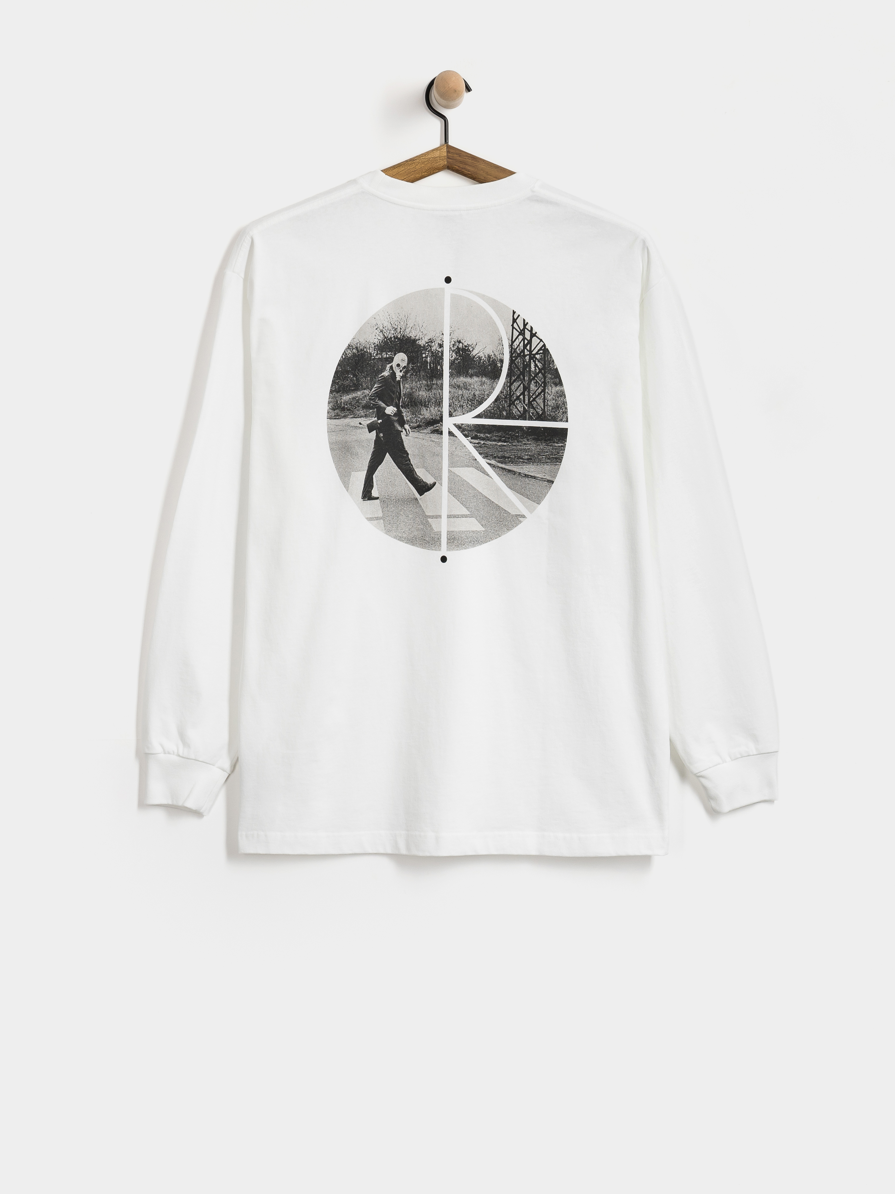 Triko Polar Skate Fill Logo Klez Crossing (white)