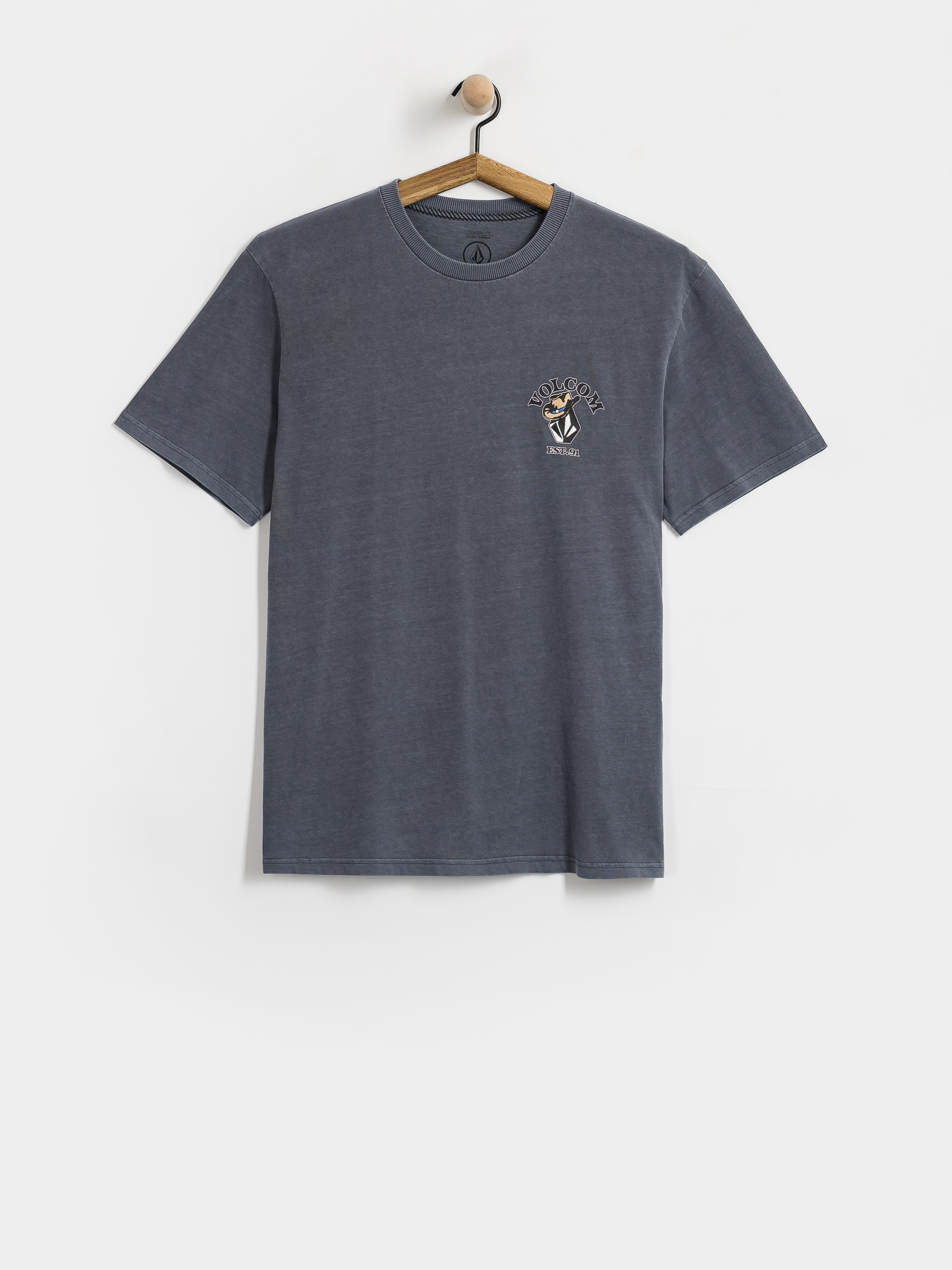 Tričko Volcom Bad Luck (storm blue)