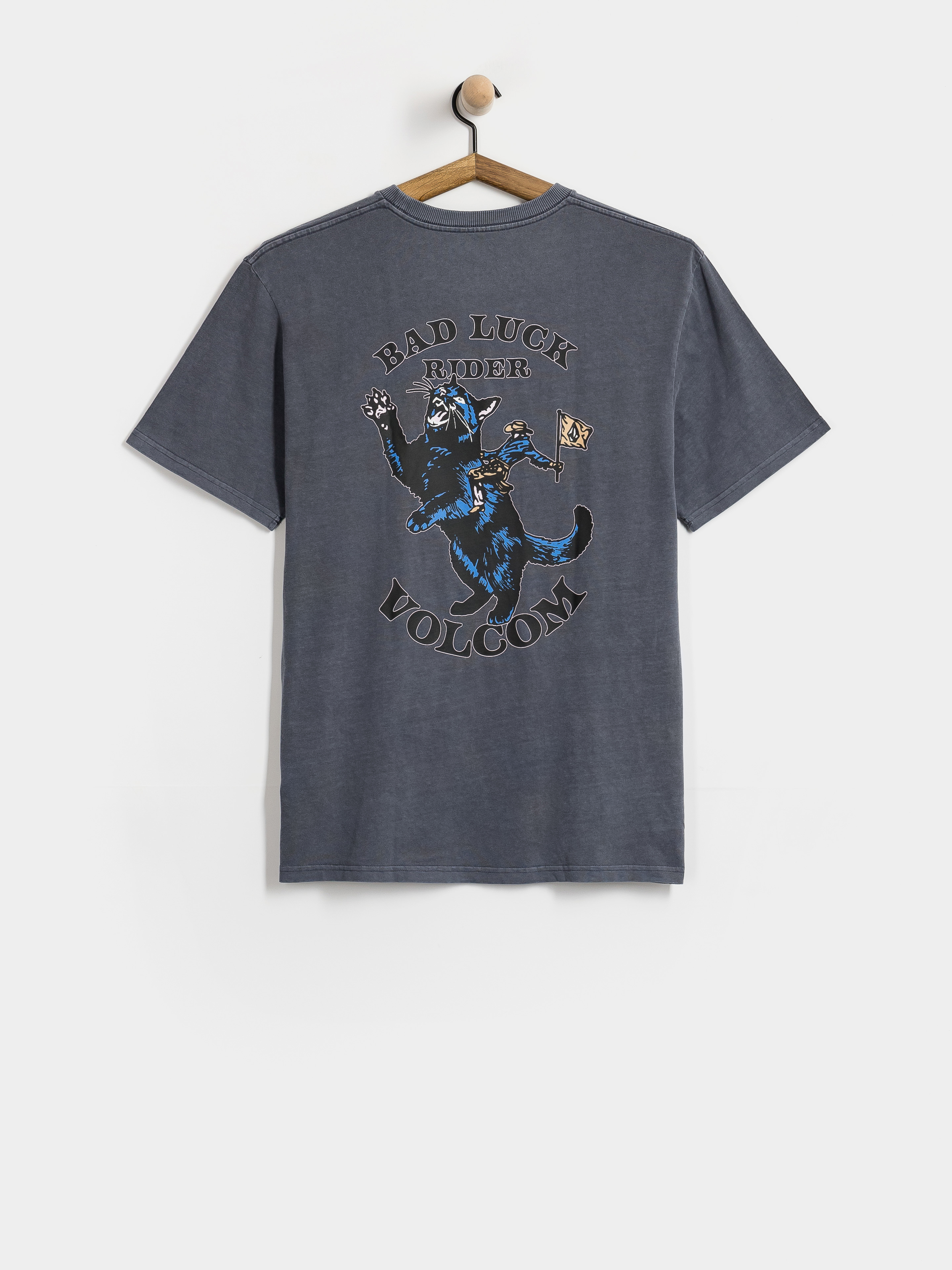 Tričko Volcom Bad Luck (storm blue)