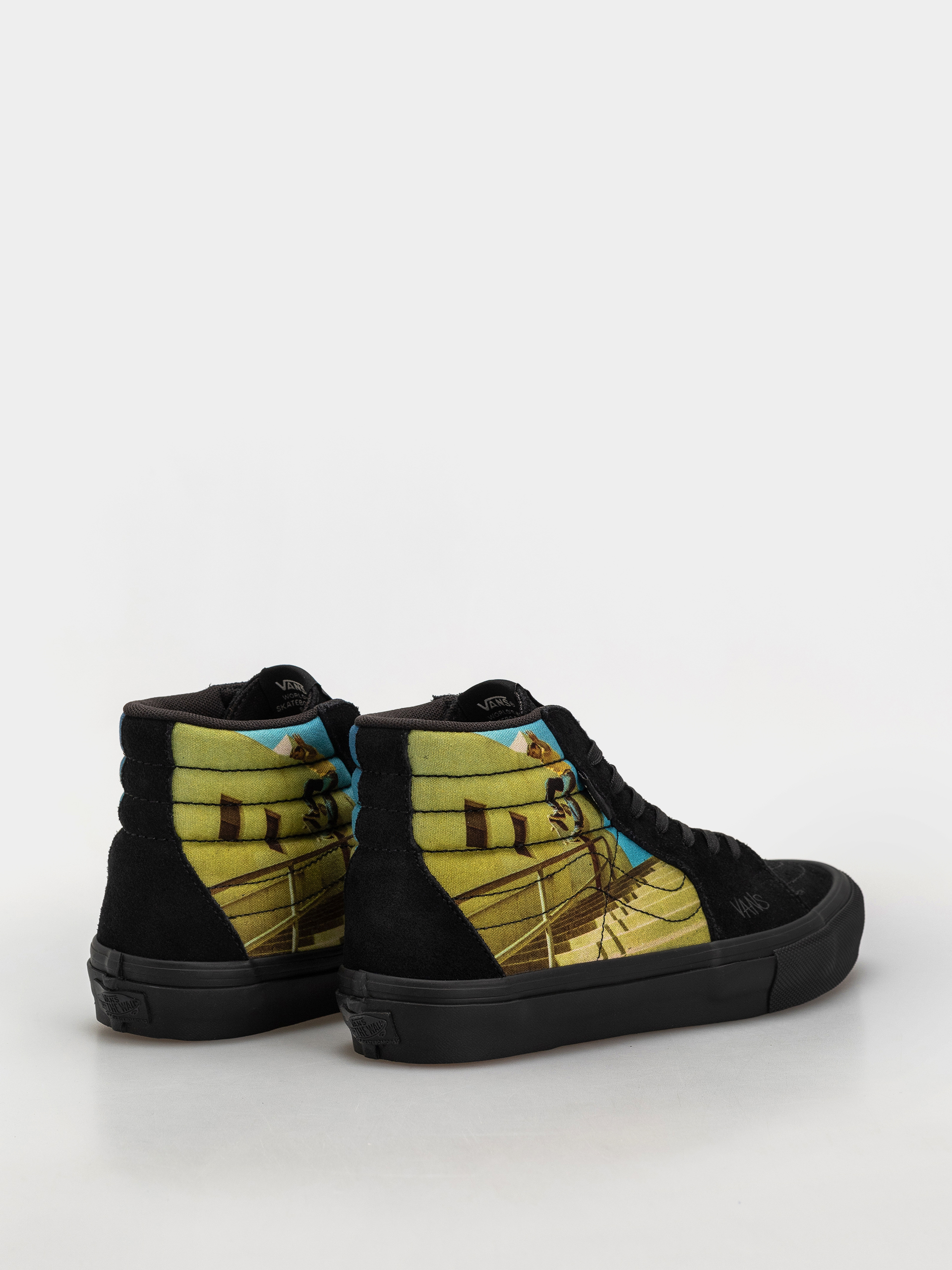 Topánky Vans Skate Sk8 Hi (black/multi)