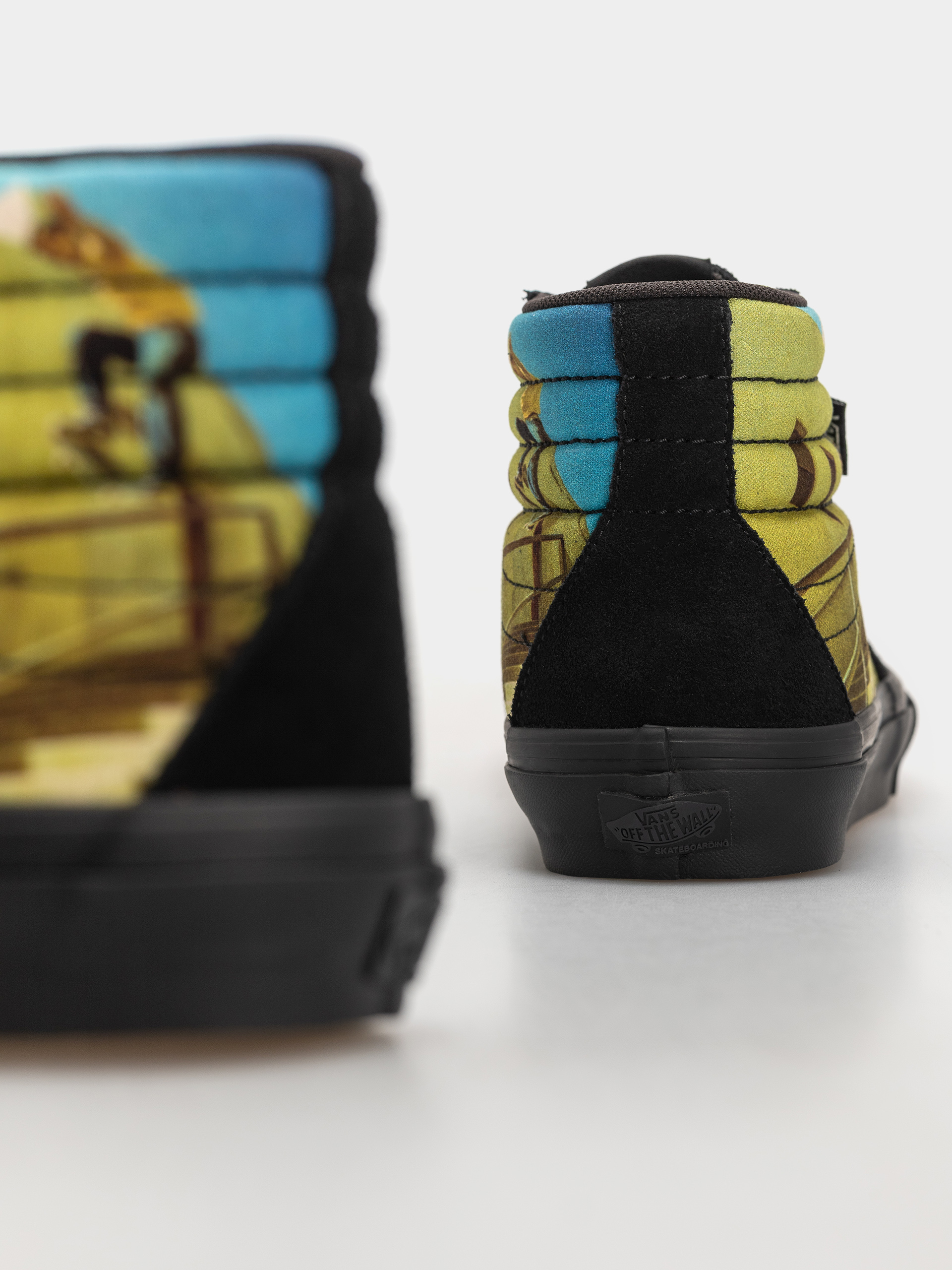 Topánky Vans Skate Sk8 Hi (black/multi)