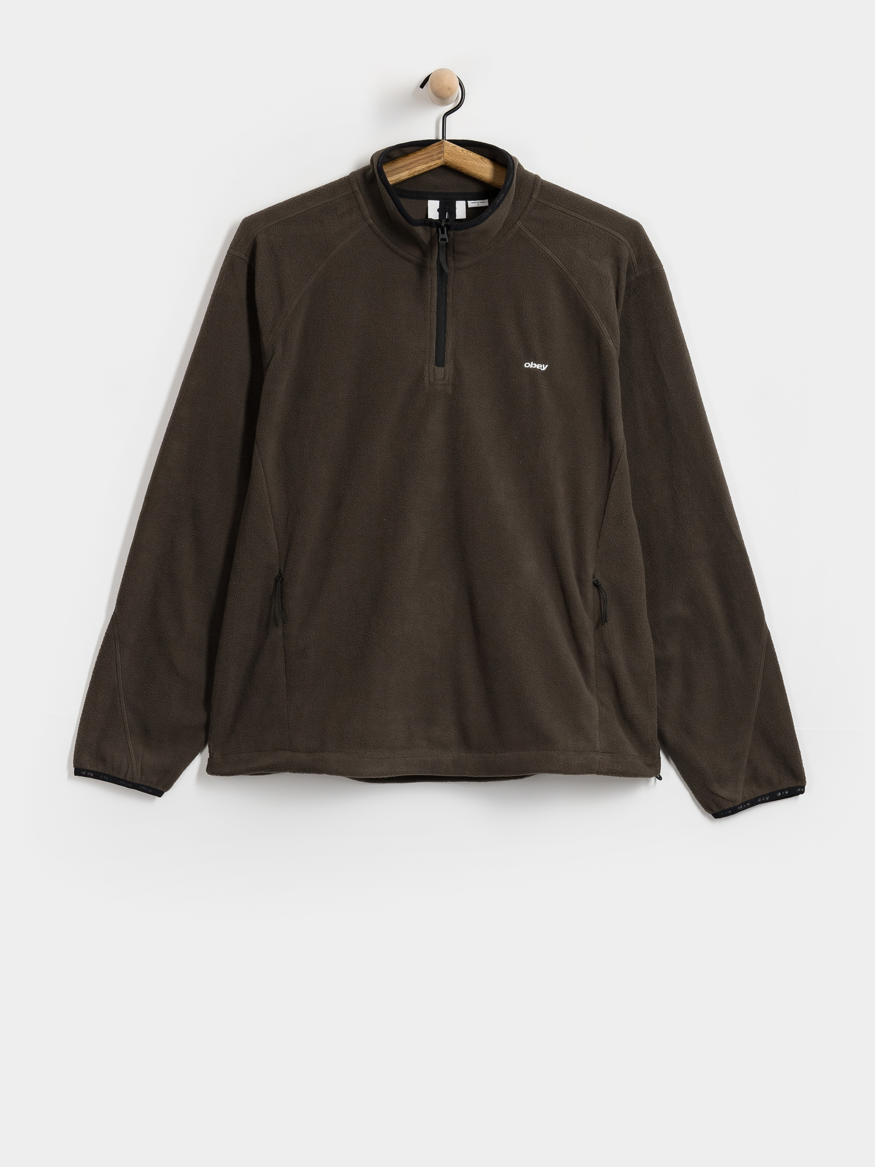 Pánsky Flísová mikina OBEY Vetta Pullover (andesite)