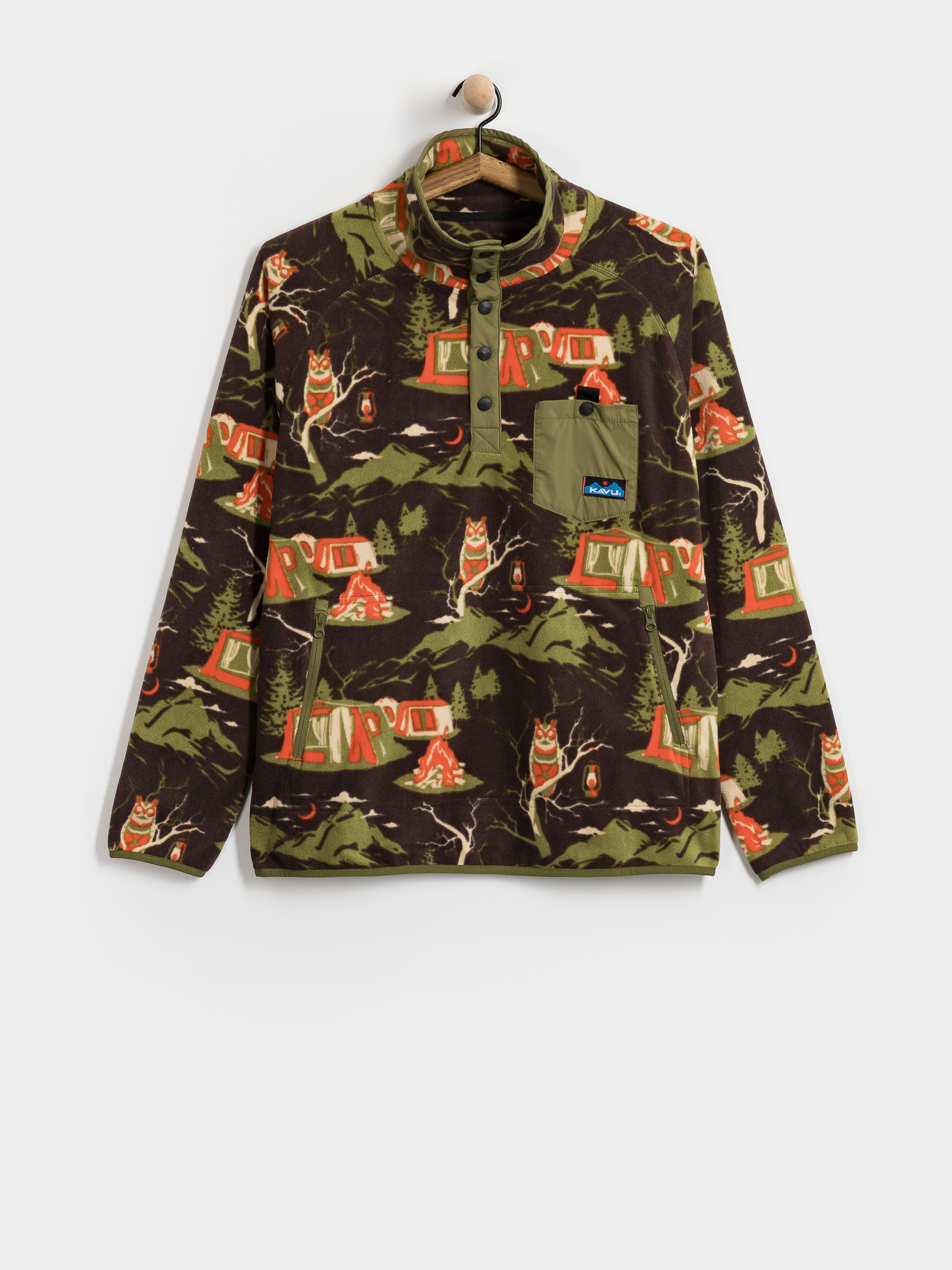 Flu00edsovu00e1 mikina Kavu Teannaway (night camp)