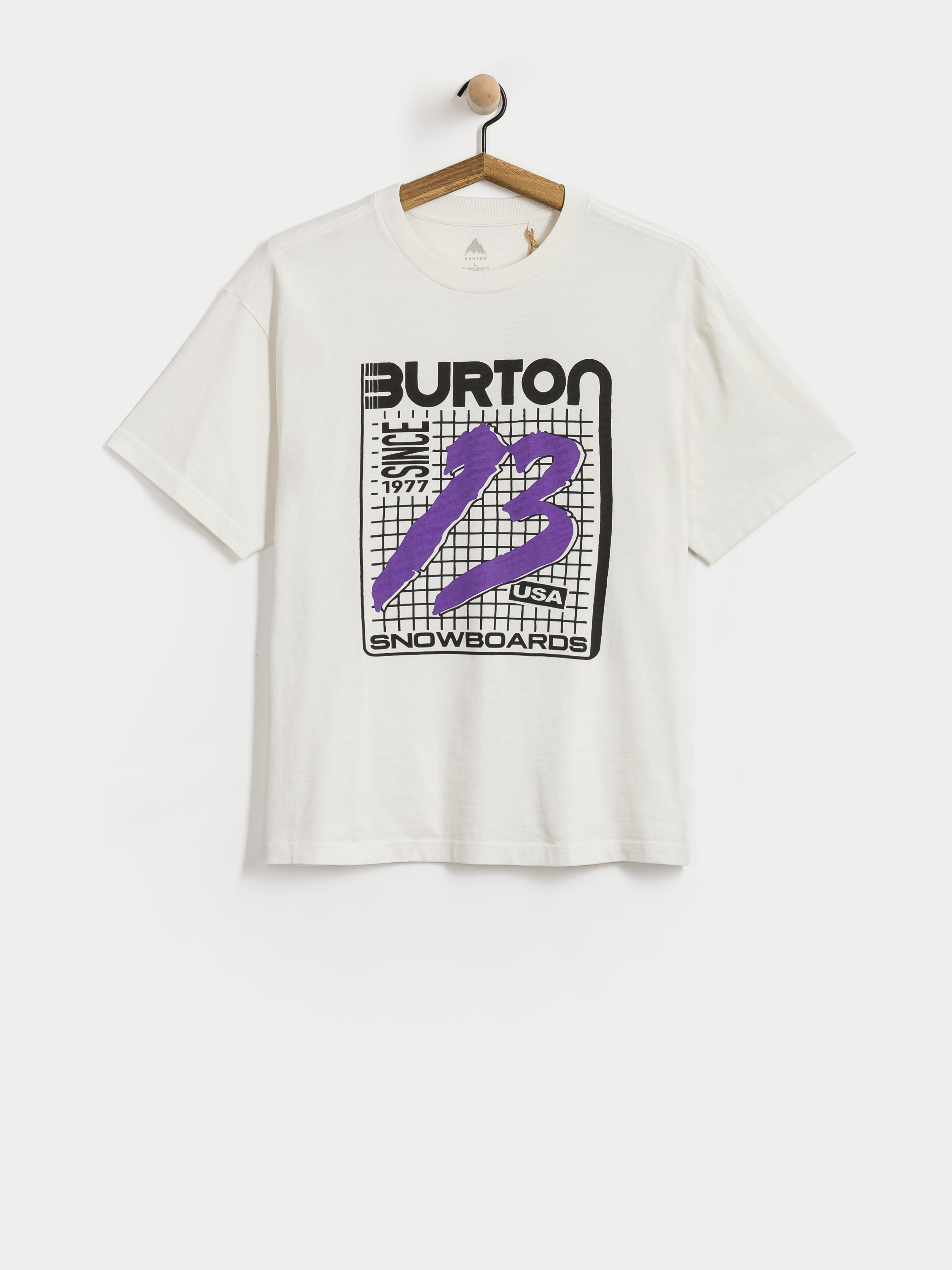 Tričko Burton X Zeb Standard (stout white)